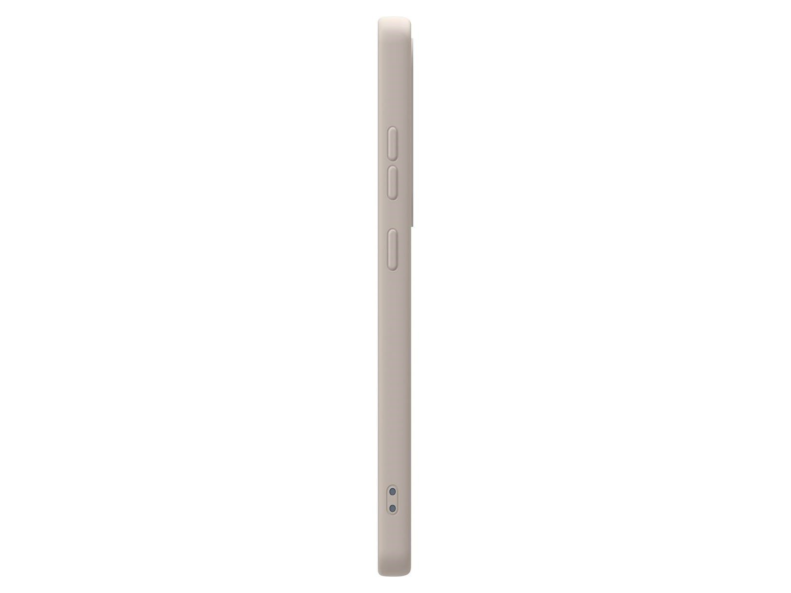 Spigen Silicone Fit MagSafe - Natural Titanium - Samsung Galaxy S25 Ultra