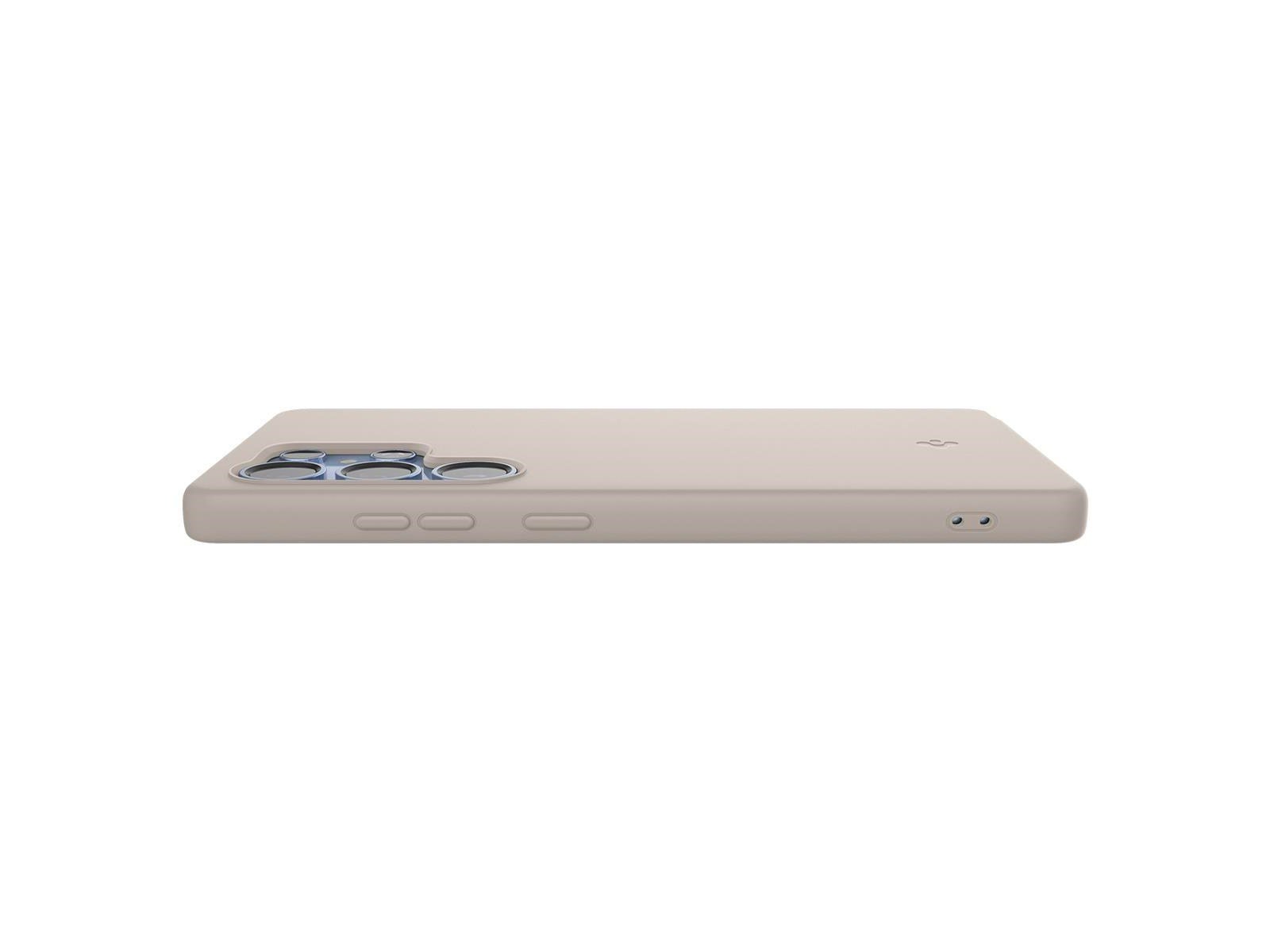 Spigen Silicone Fit MagSafe - Natural Titanium - Samsung Galaxy S25 Ultra