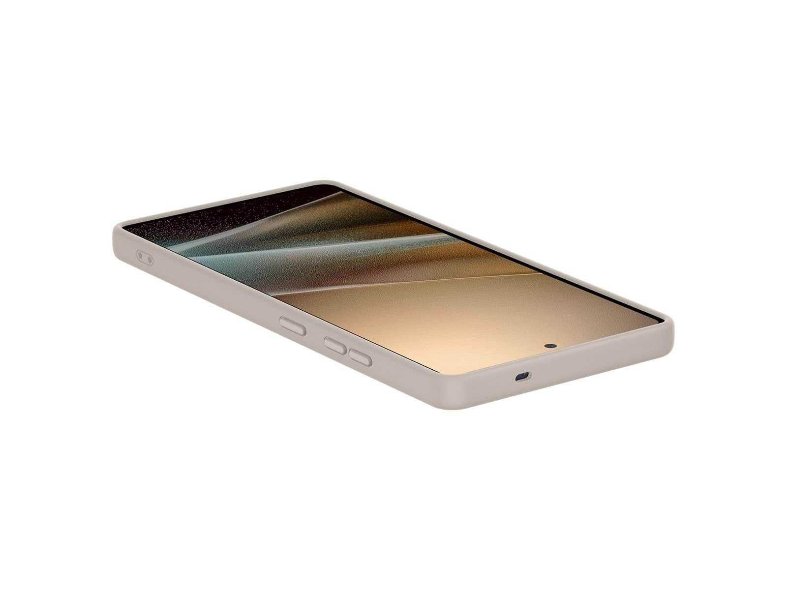 Spigen Silicone Fit MagSafe - Natural Titanium - Samsung Galaxy S25 Ultra