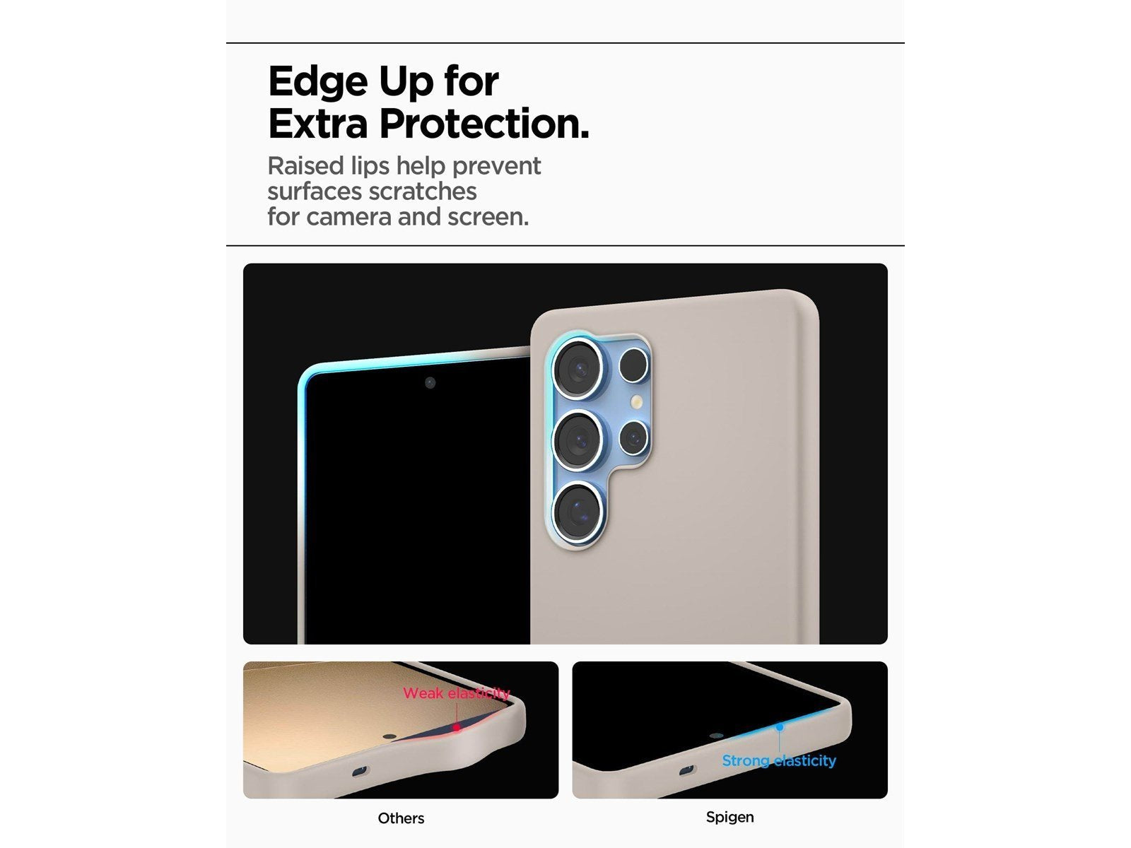 Spigen Silicone Fit MagSafe - Natural Titanium - Samsung Galaxy S25 Ultra