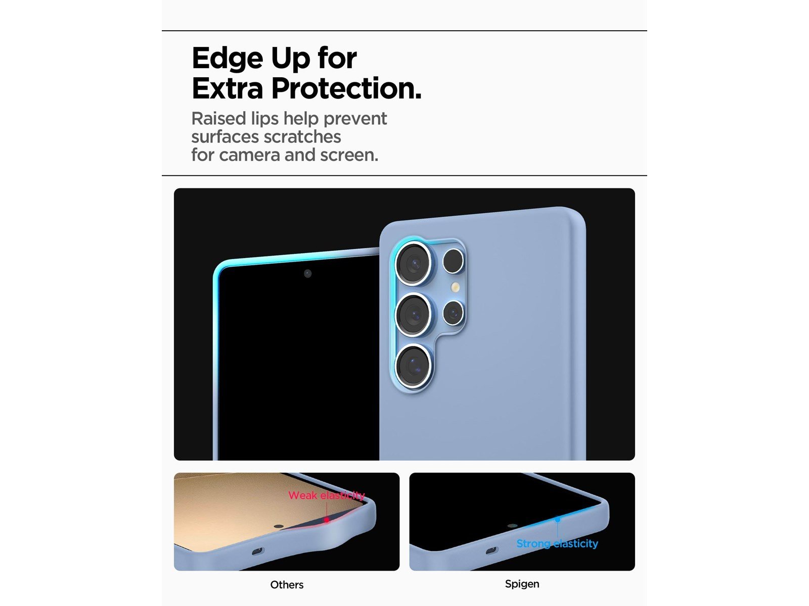 Spigen Silicone Fit MagSafe - Sapphire Blue - Samsung Galaxy S25 Ultra