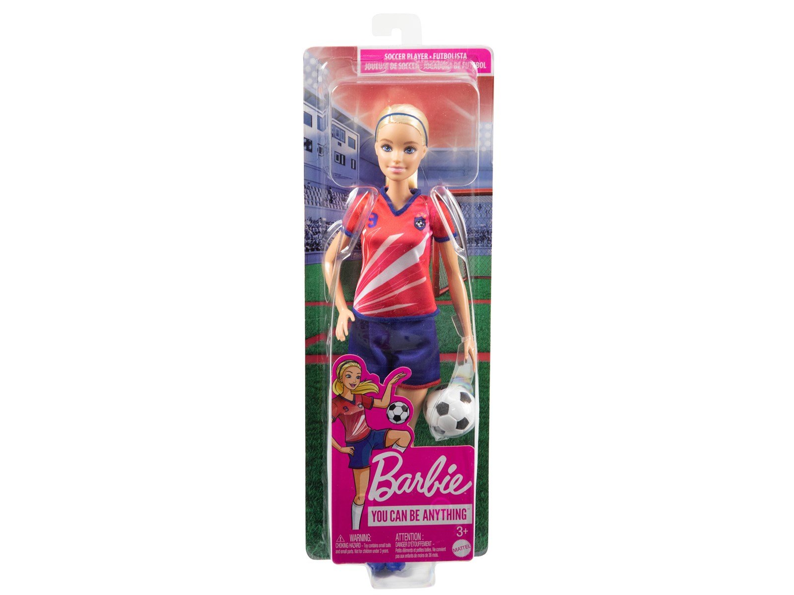 Barbie Football Player Doll