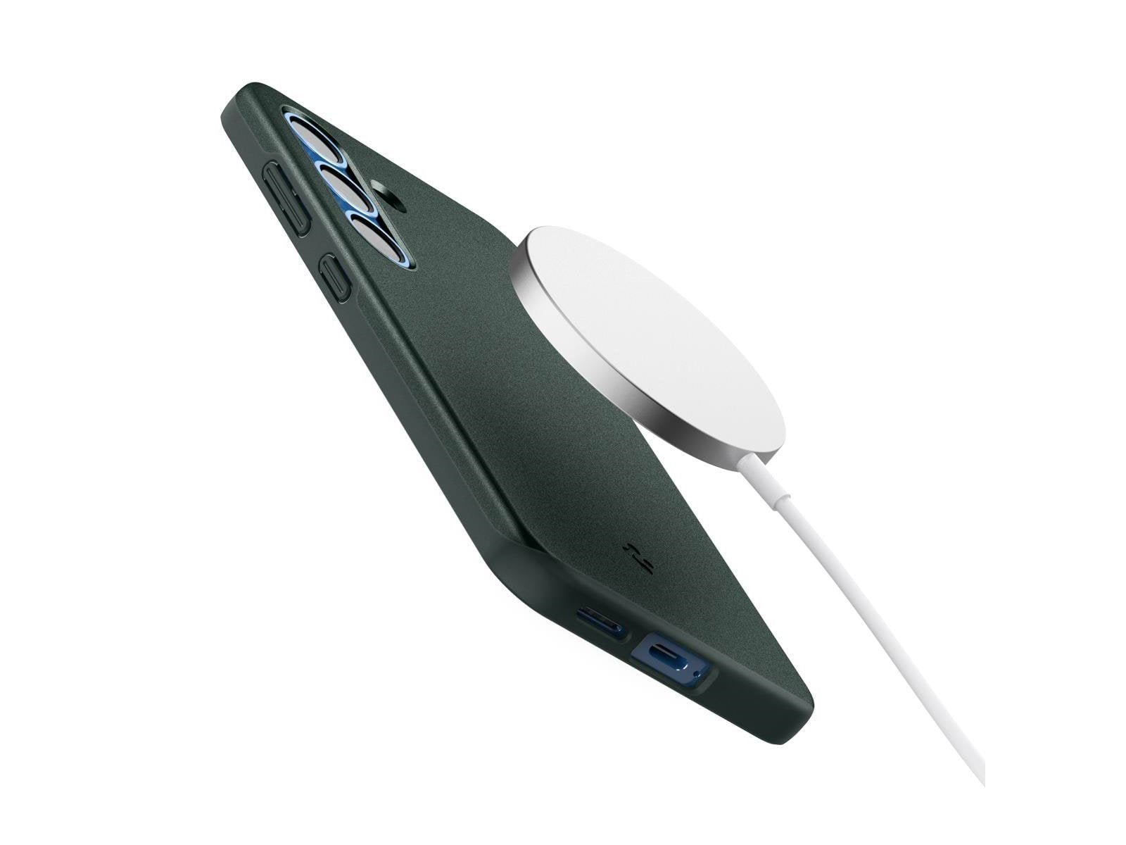Spigen Thin Fit MagSafe - Abyss Green - Samsung Galaxy S25