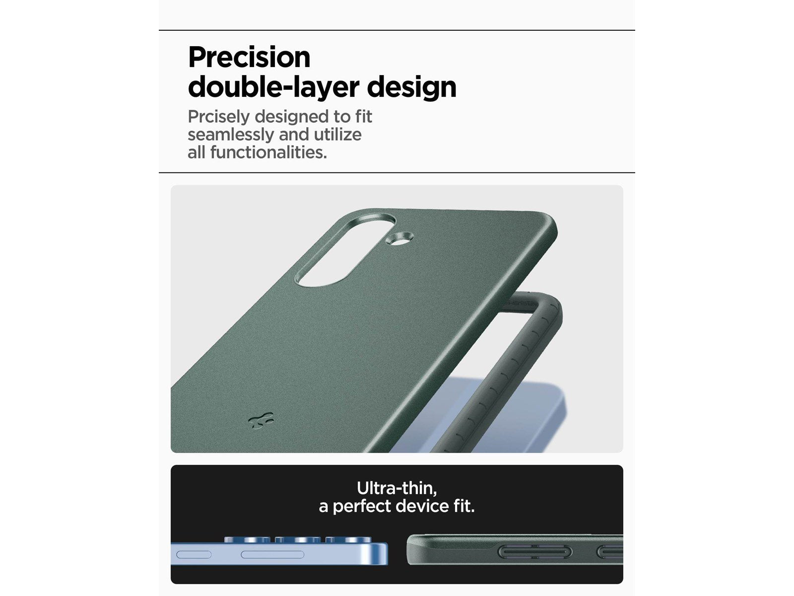 Spigen Thin Fit MagSafe - Abyss Green - Samsung Galaxy S25