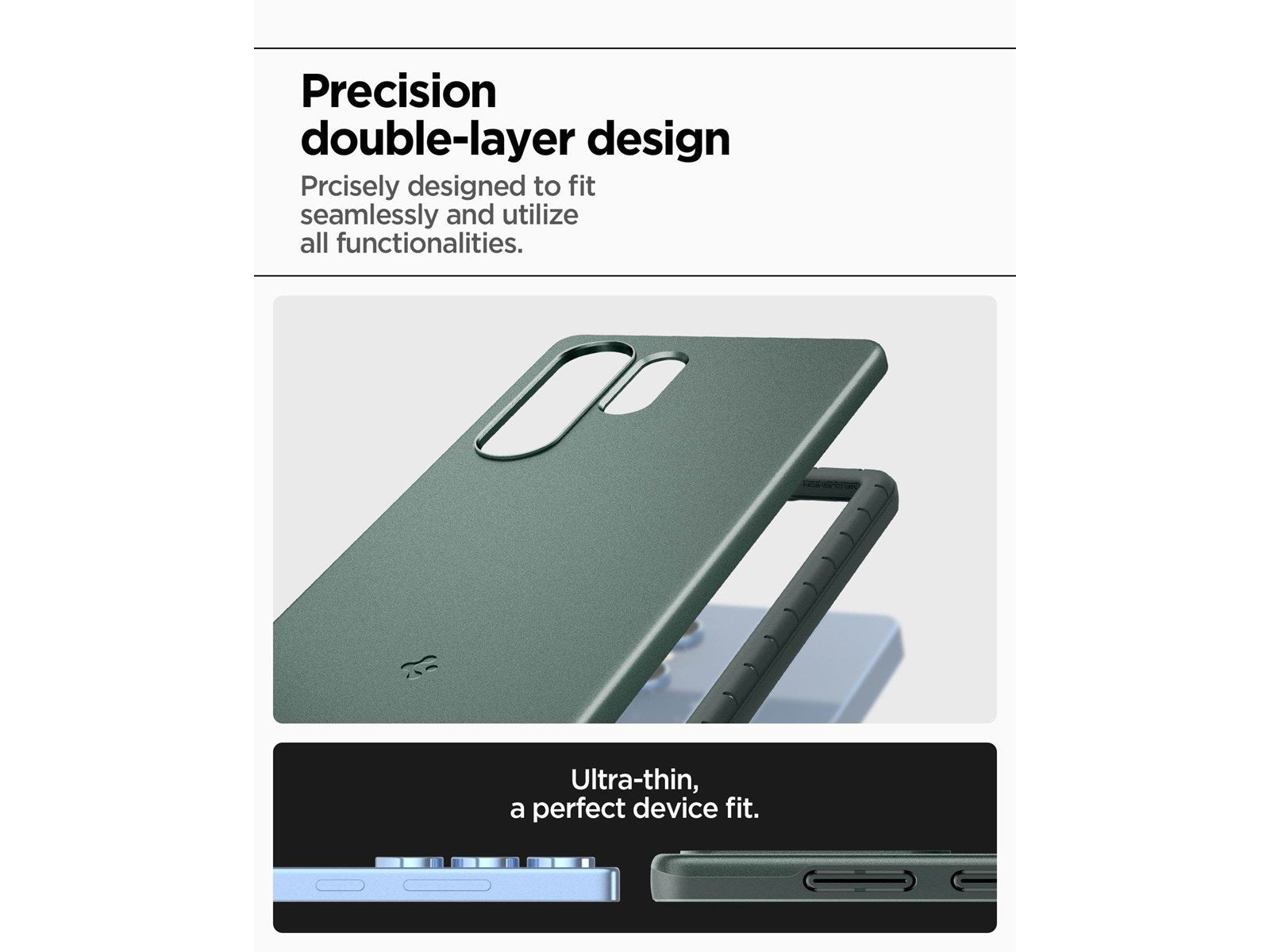 Spigen Thin Fit MagSafe - Abyss Green - Samsung Galaxy S25 Ultra