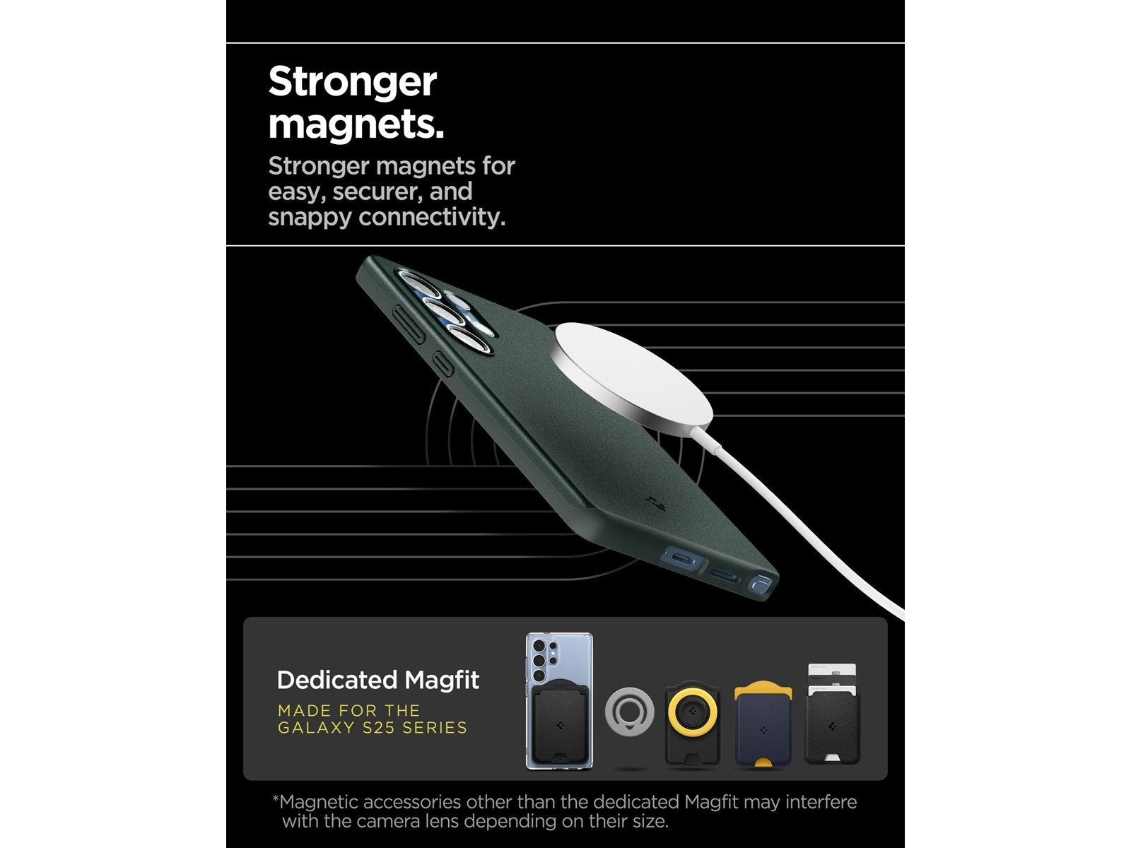 Spigen Thin Fit MagSafe - Abyss Green - Samsung Galaxy S25 Ultra