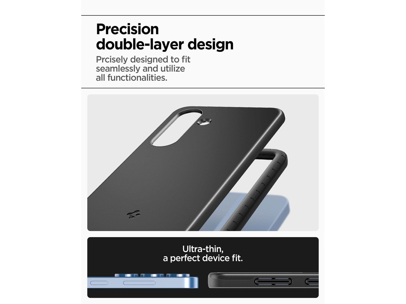 Spigen Thin Fit MagSafe - Black - Samsung Galaxy S25
