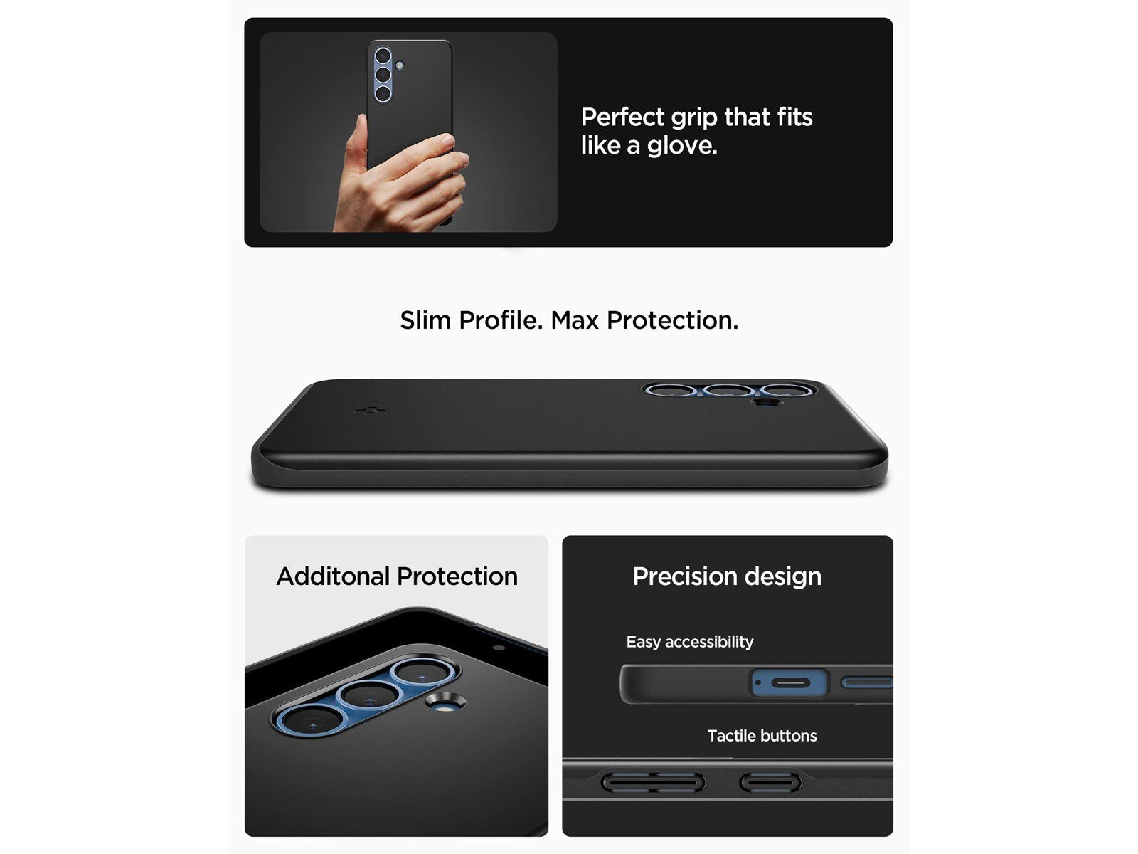 Spigen Thin Fit MagSafe - Black - Samsung Galaxy S25
