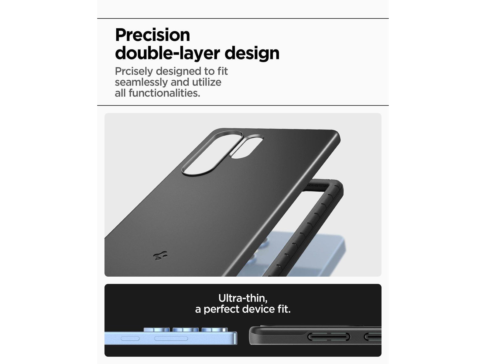Spigen Thin Fit MagSafe - Black - Samsung Galaxy S25 Ultra