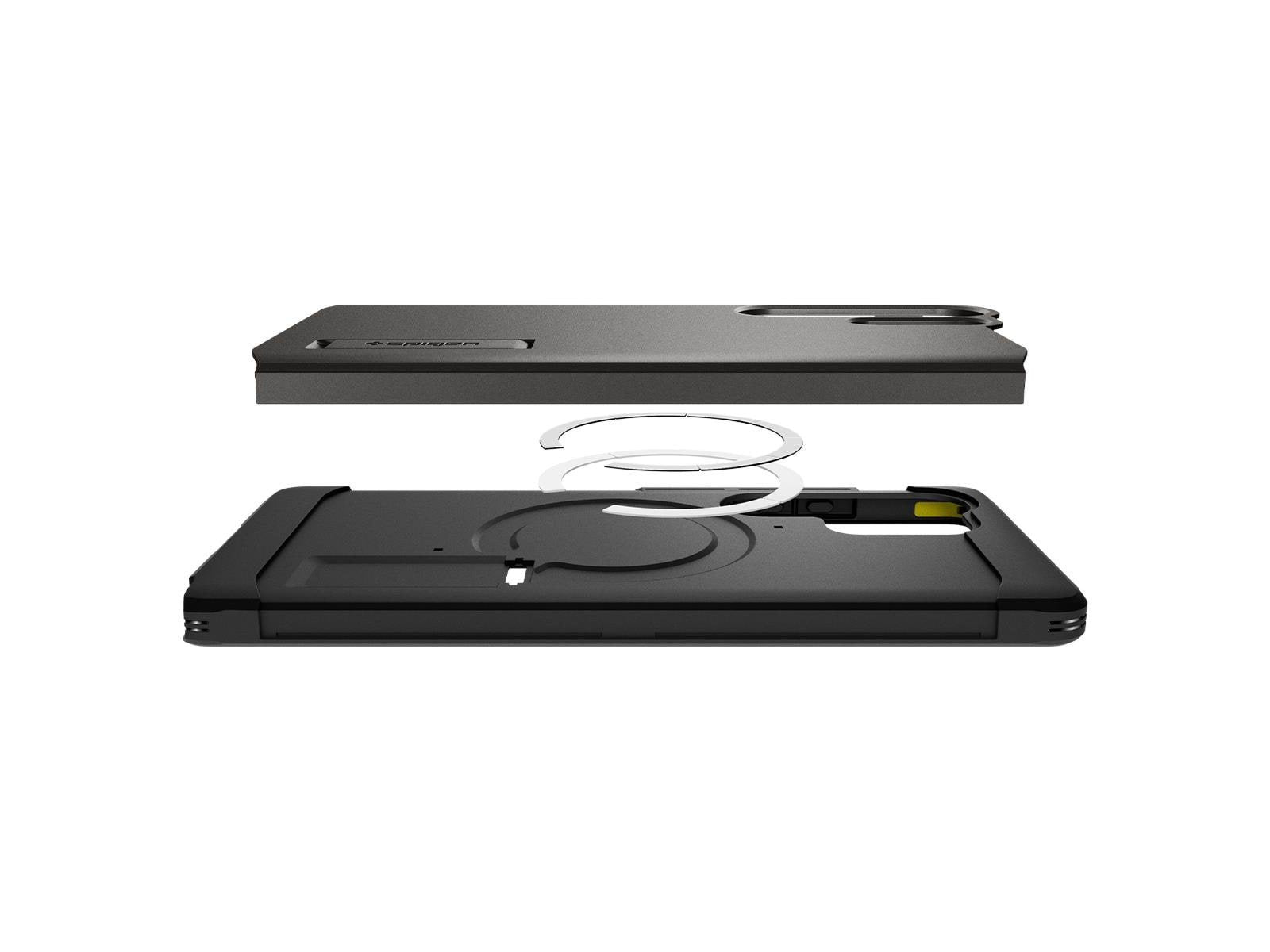 Spigen Tough Armor MagSafe - Gunmetal - Samsung Galaxy S25 Ultra