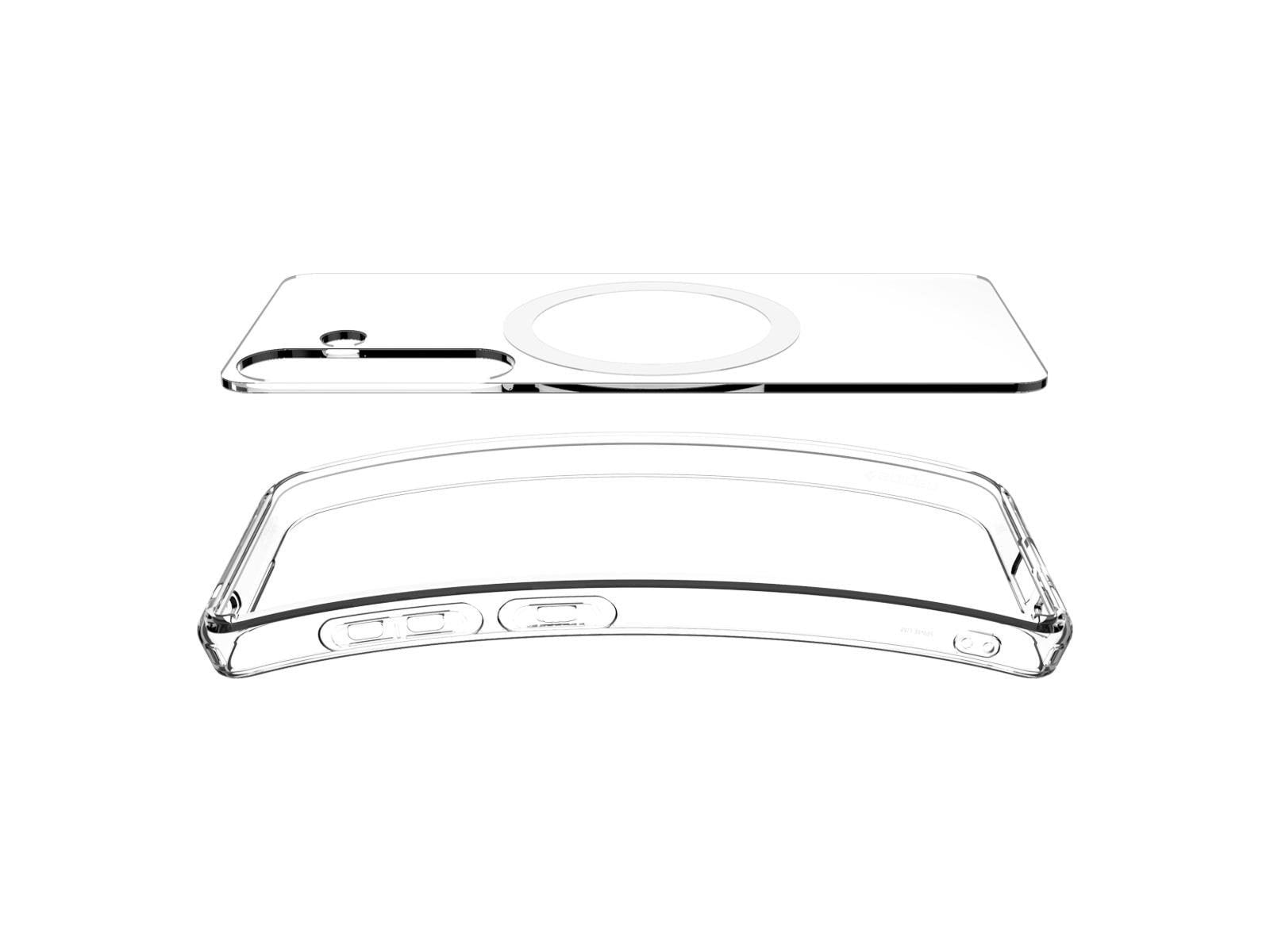 Spigen Ultra Hybrid MagSafe - Clear White - Samsung Galaxy S25