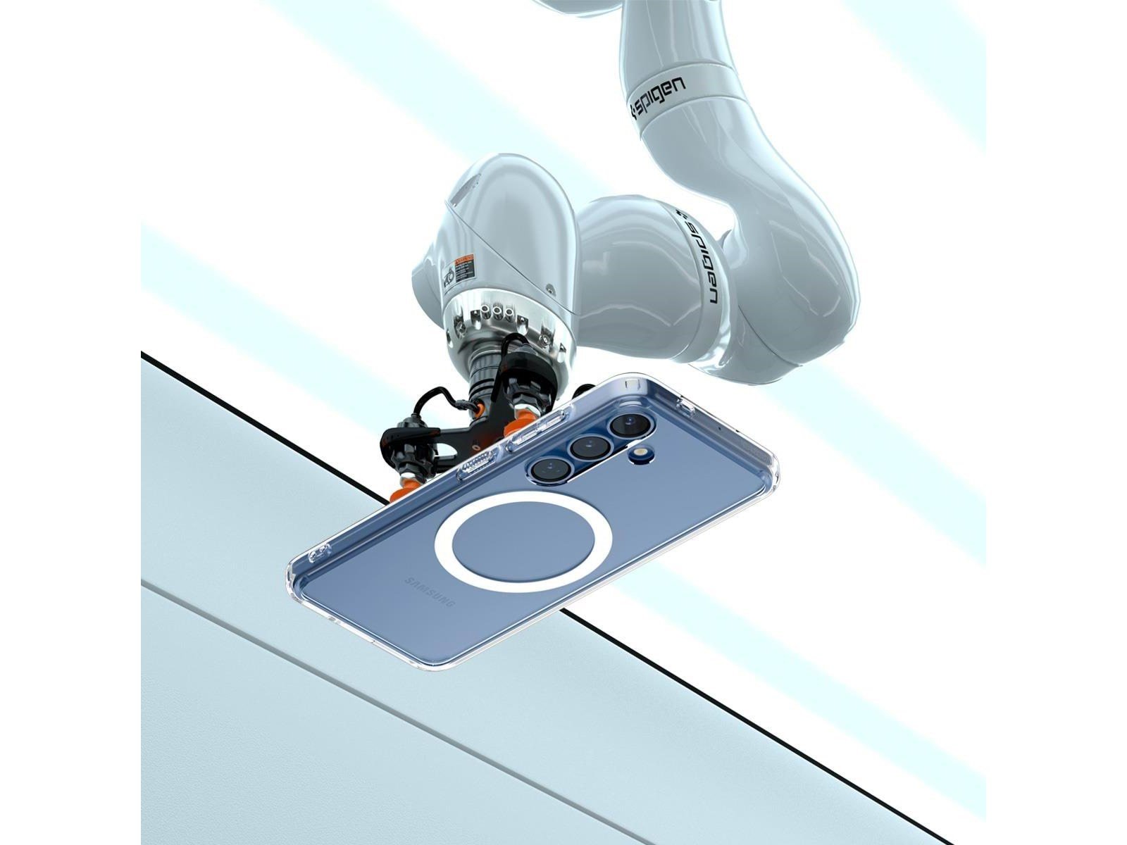 Spigen Ultra Hybrid MagSafe - Clear White - Samsung Galaxy S25