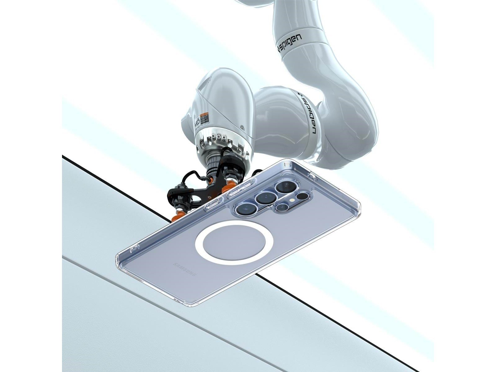 Spigen Ultra Hybrid MagSafe - Clear White - Samsung Galaxy S25 Ultra