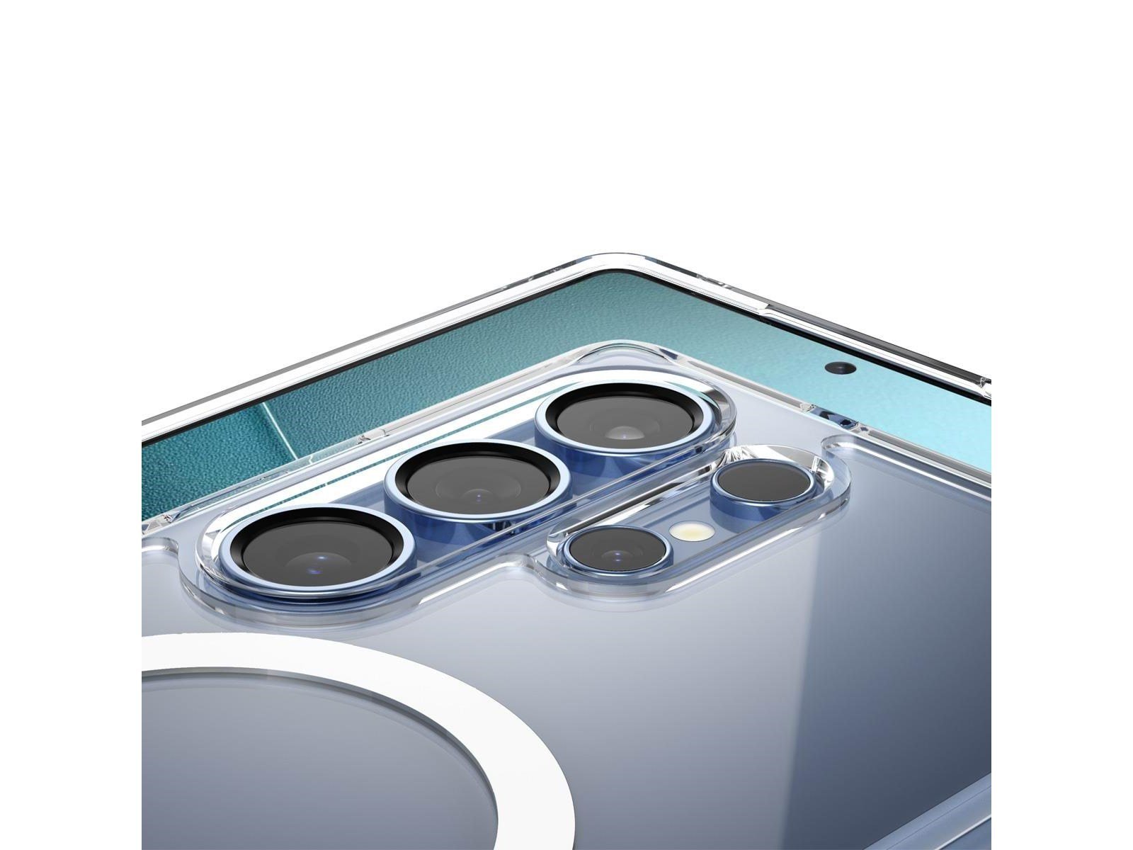 Spigen Ultra Hybrid MagSafe - Clear White - Samsung Galaxy S25 Ultra