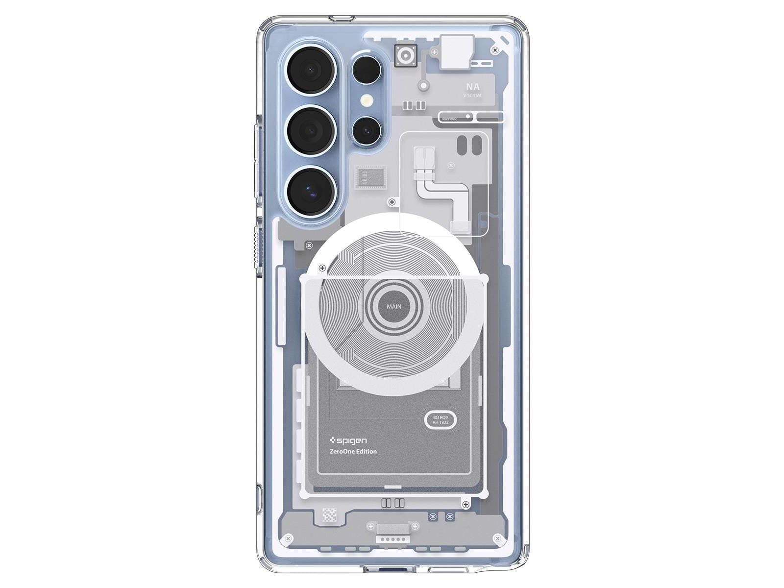 Spigen Ultra Hybrid MagSafe - Zero One White - Samsung Galaxy S25 Ultra