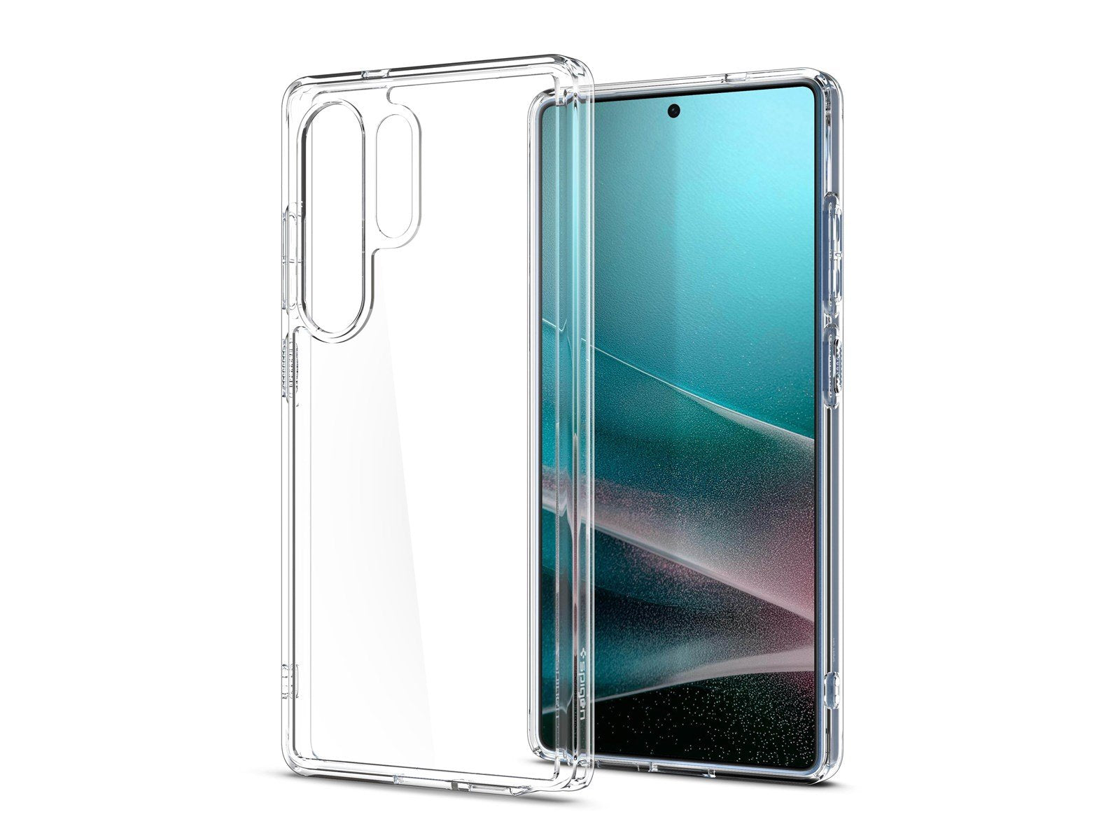 Spigen Ultra Hybrid - Crystal Clear - Samsung Galaxy S25 Ultra