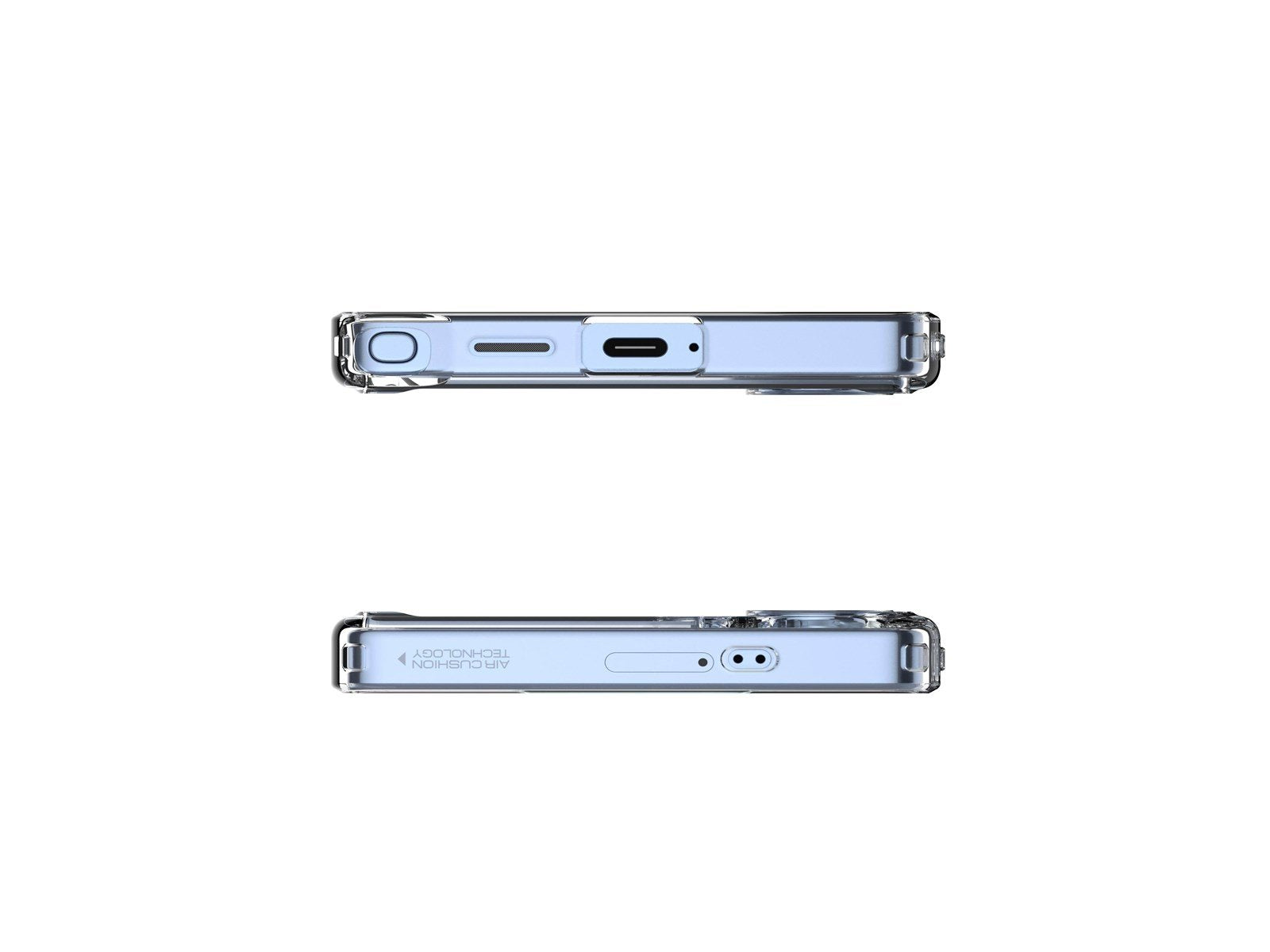 Spigen Ultra Hybrid - Crystal Clear - Samsung Galaxy S25 Ultra