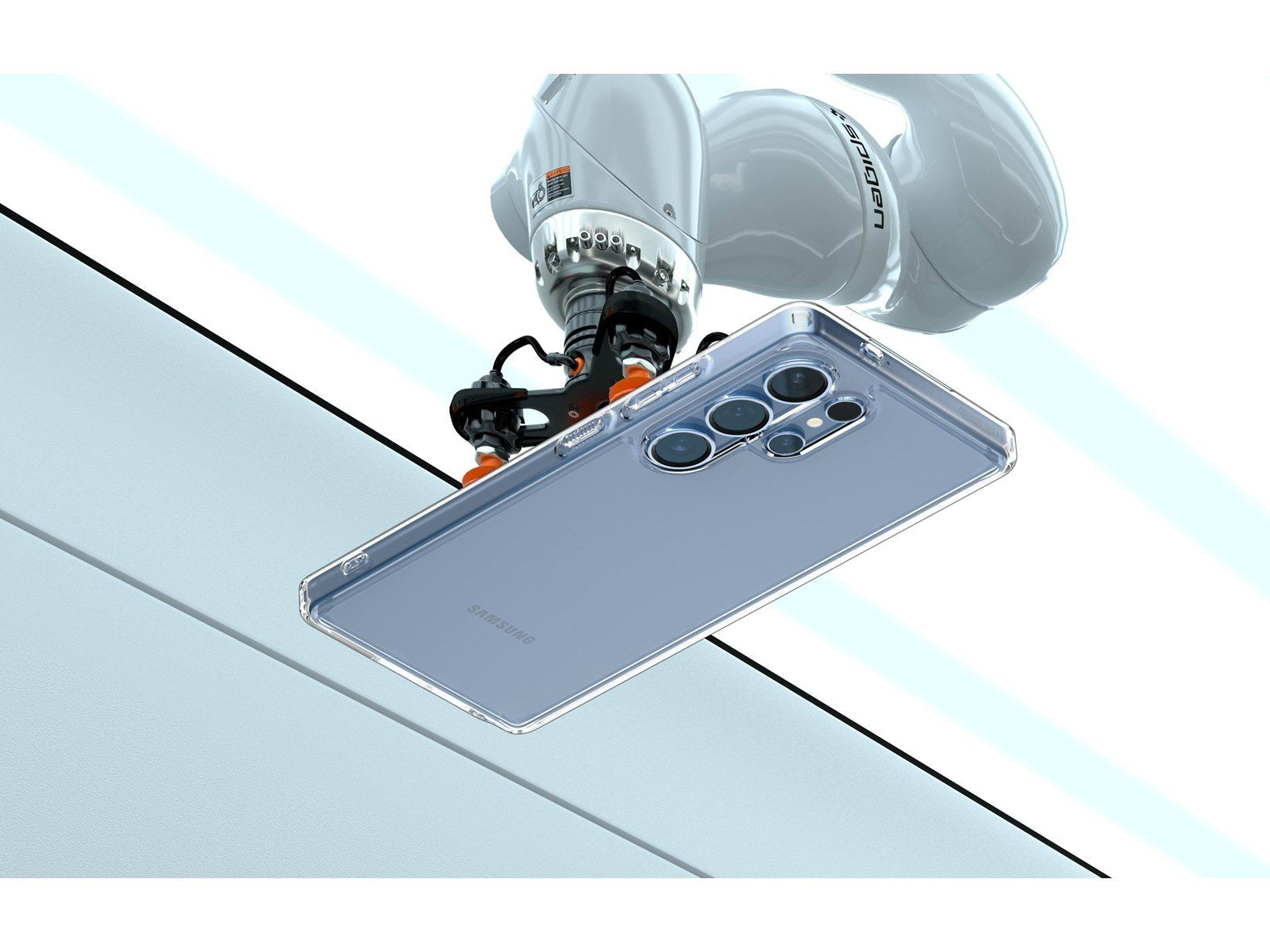 Spigen Ultra Hybrid - Crystal Clear - Samsung Galaxy S25 Ultra