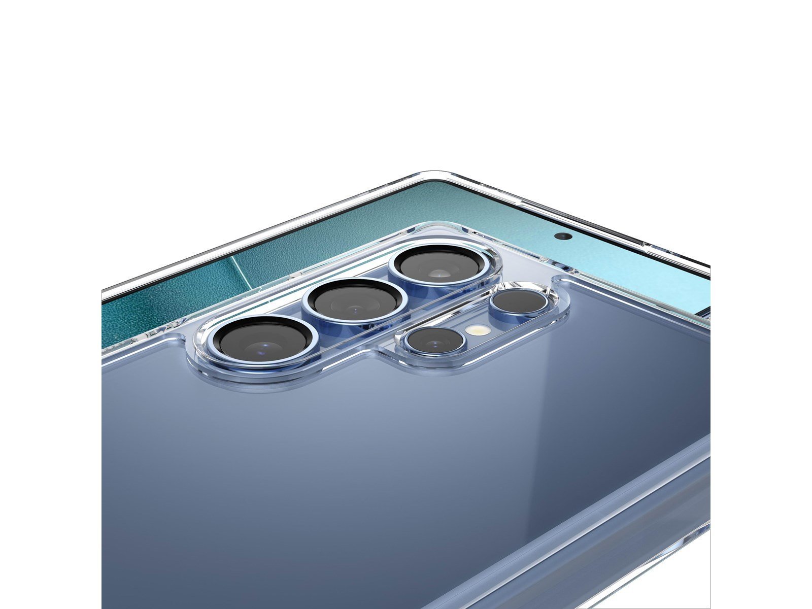Spigen Ultra Hybrid - Crystal Clear - Samsung Galaxy S25 Ultra
