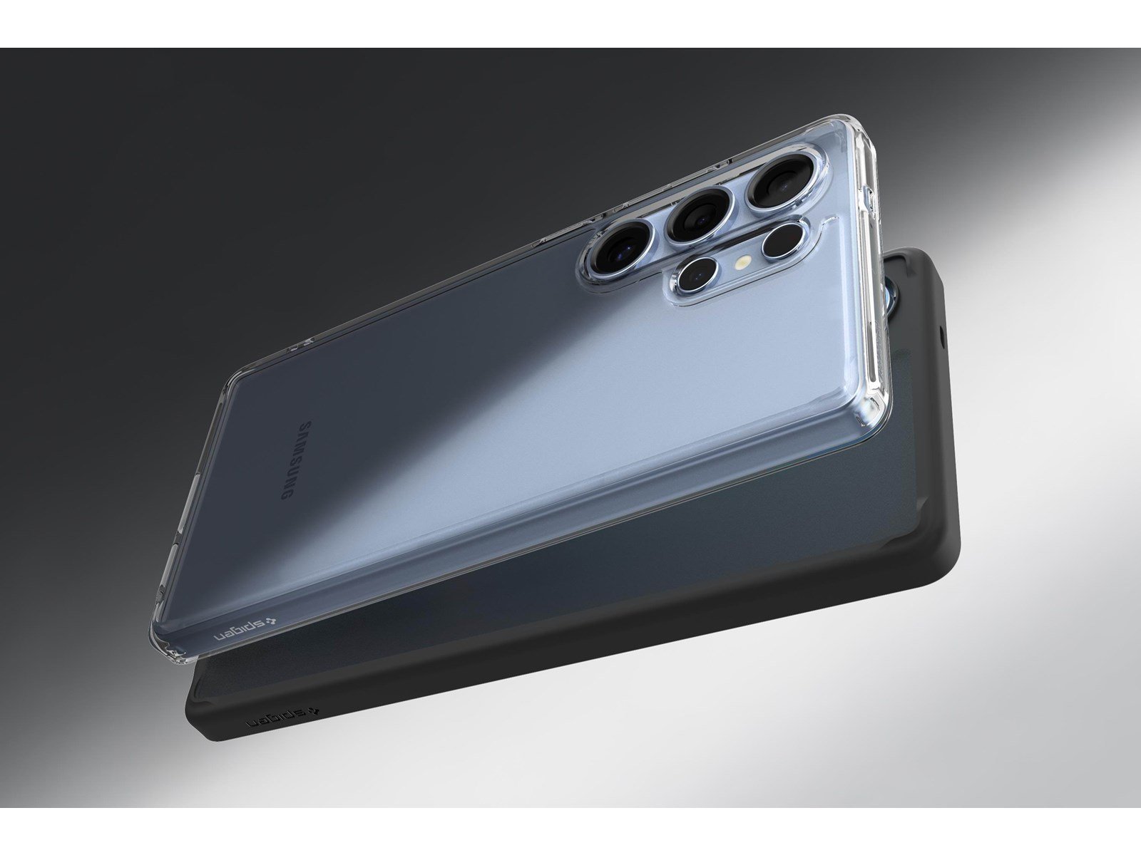 Spigen Ultra Hybrid - Crystal Clear - Samsung Galaxy S25 Ultra