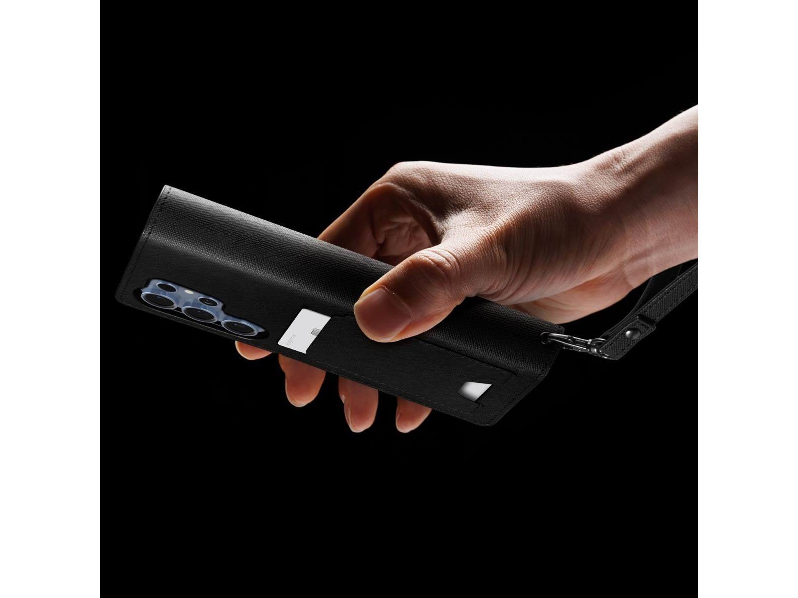 Spigen Wallet S - Black - Samsung Galaxy S25 Ultra