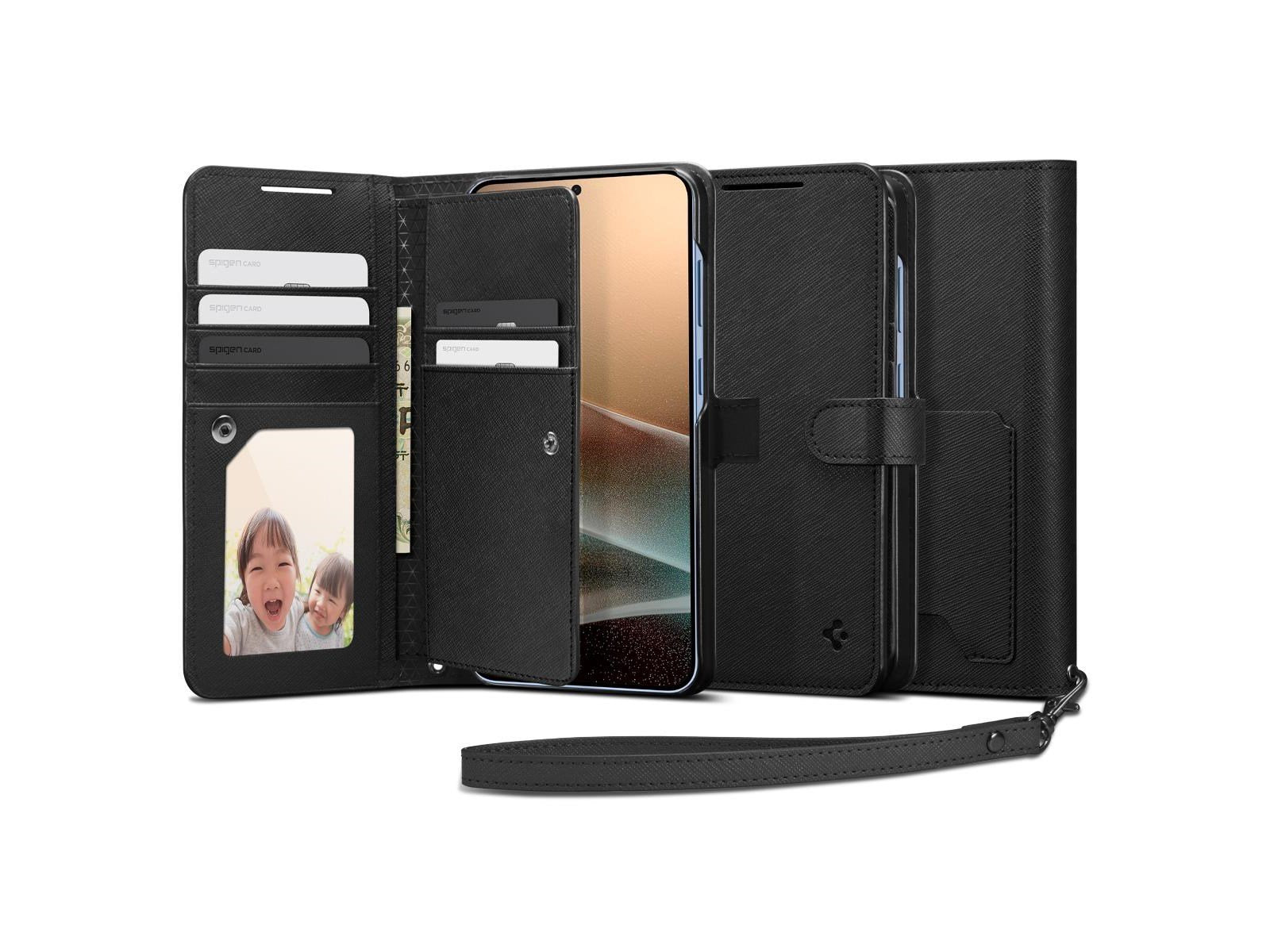 Spigen Wallet S - Black - Samsung Galaxy S25+