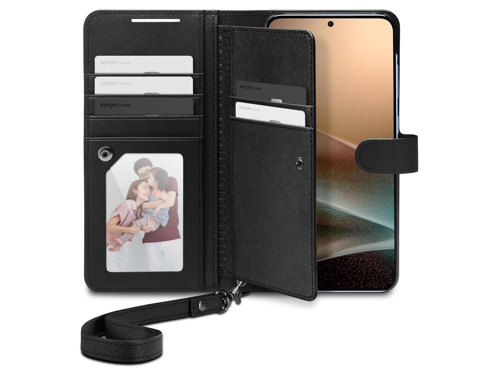 Spigen Wallet S - Black - Samsung Galaxy S25+