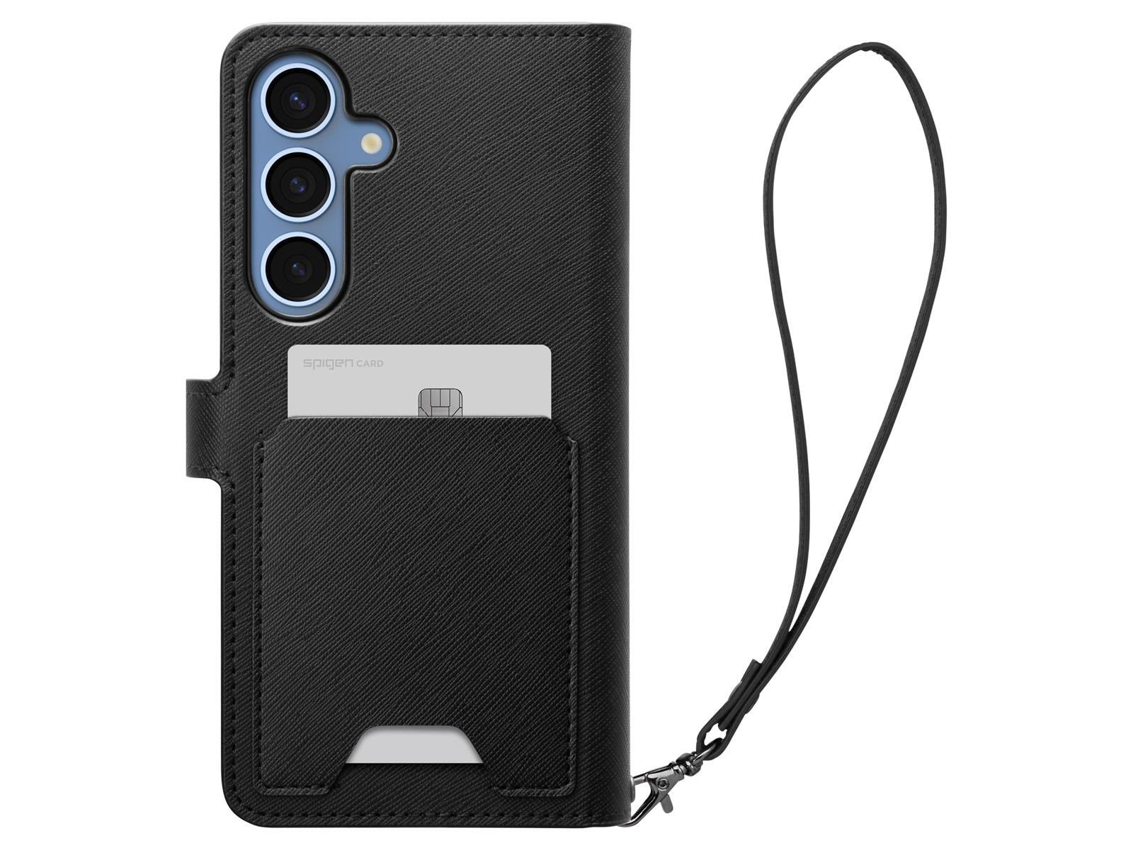 Spigen Wallet S - Black - Samsung Galaxy S25+