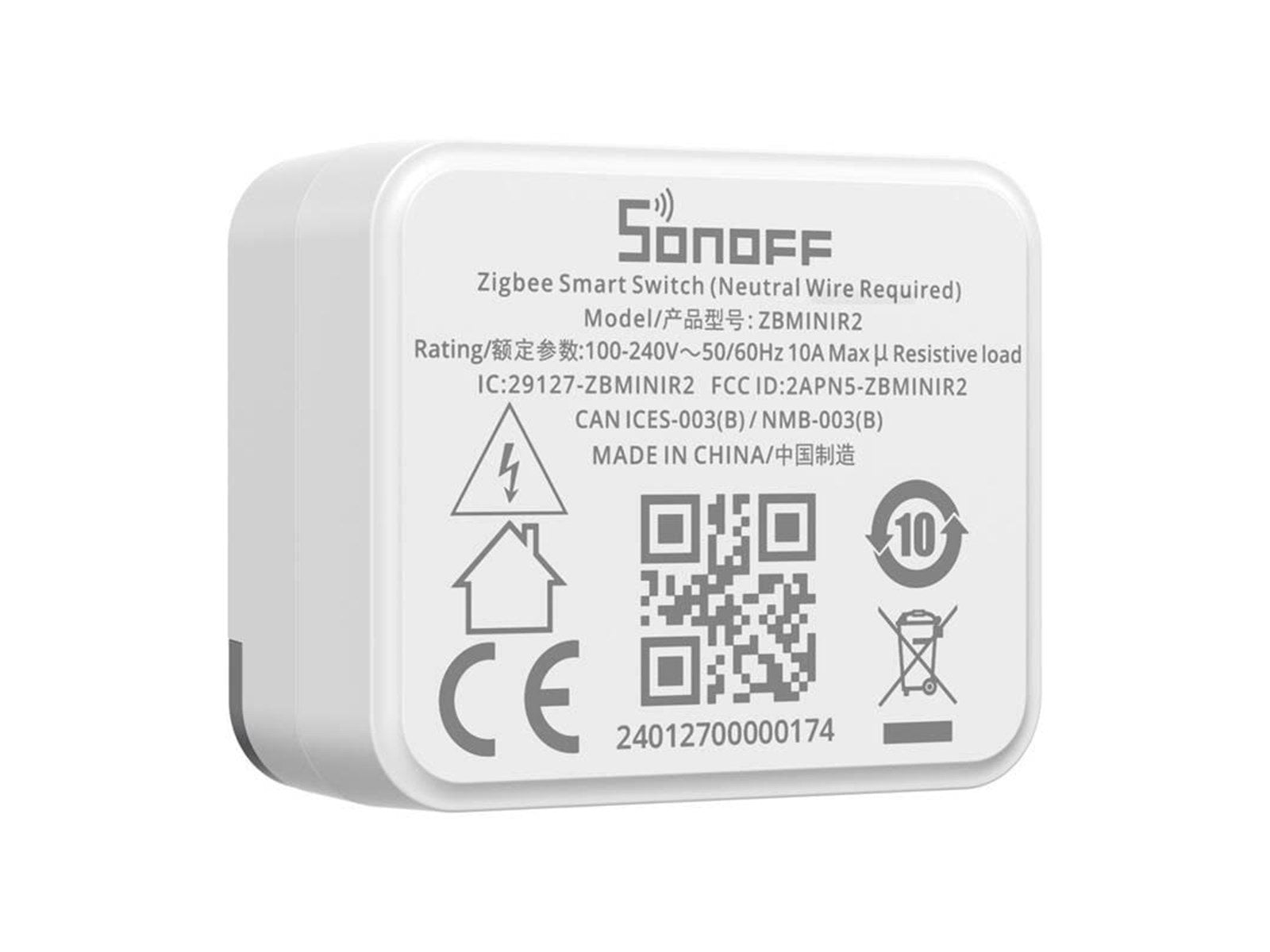 Sonoff Smart switch ZigBee ZBMINIR2