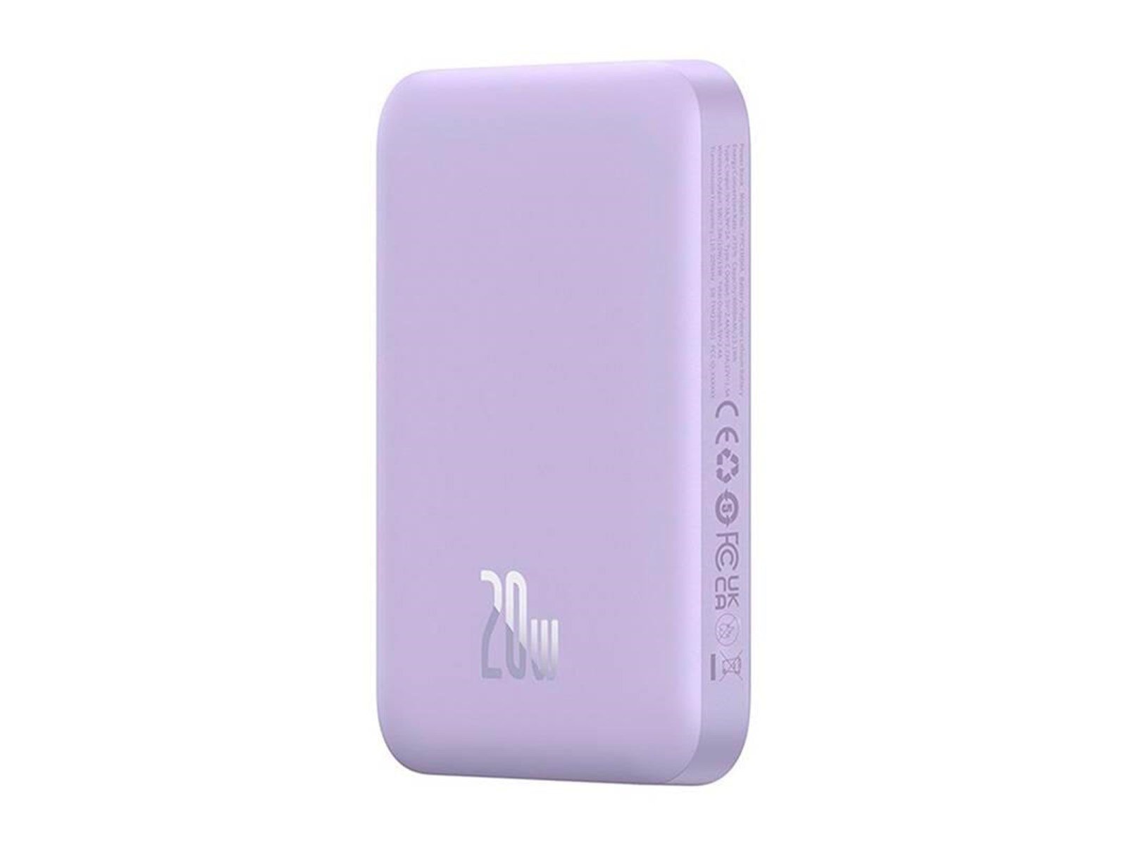 Baseus Powerbank mini 6000 mAh 20W (purple) Powerbank (Akku) - Purple - 6000 mAh