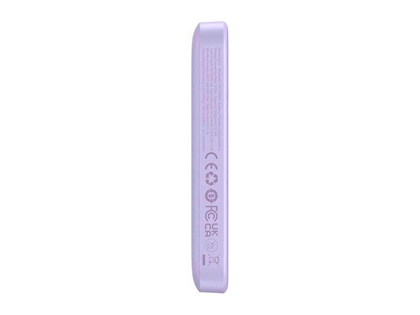 Baseus Powerbank mini 6000 mAh 20W (purple) Powerbank (Akku) - Purple - 6000 mAh