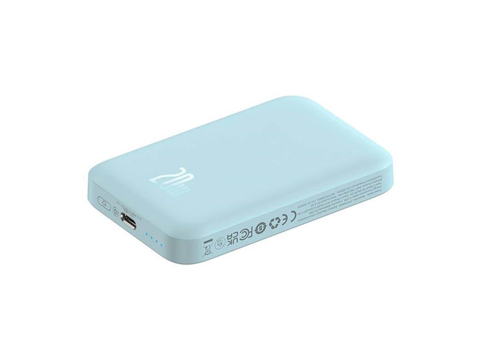 Baseus Powerbank mini 6000 mAh 20W (blue) Powerbank (Akku) - Blau - 6000 mAh
