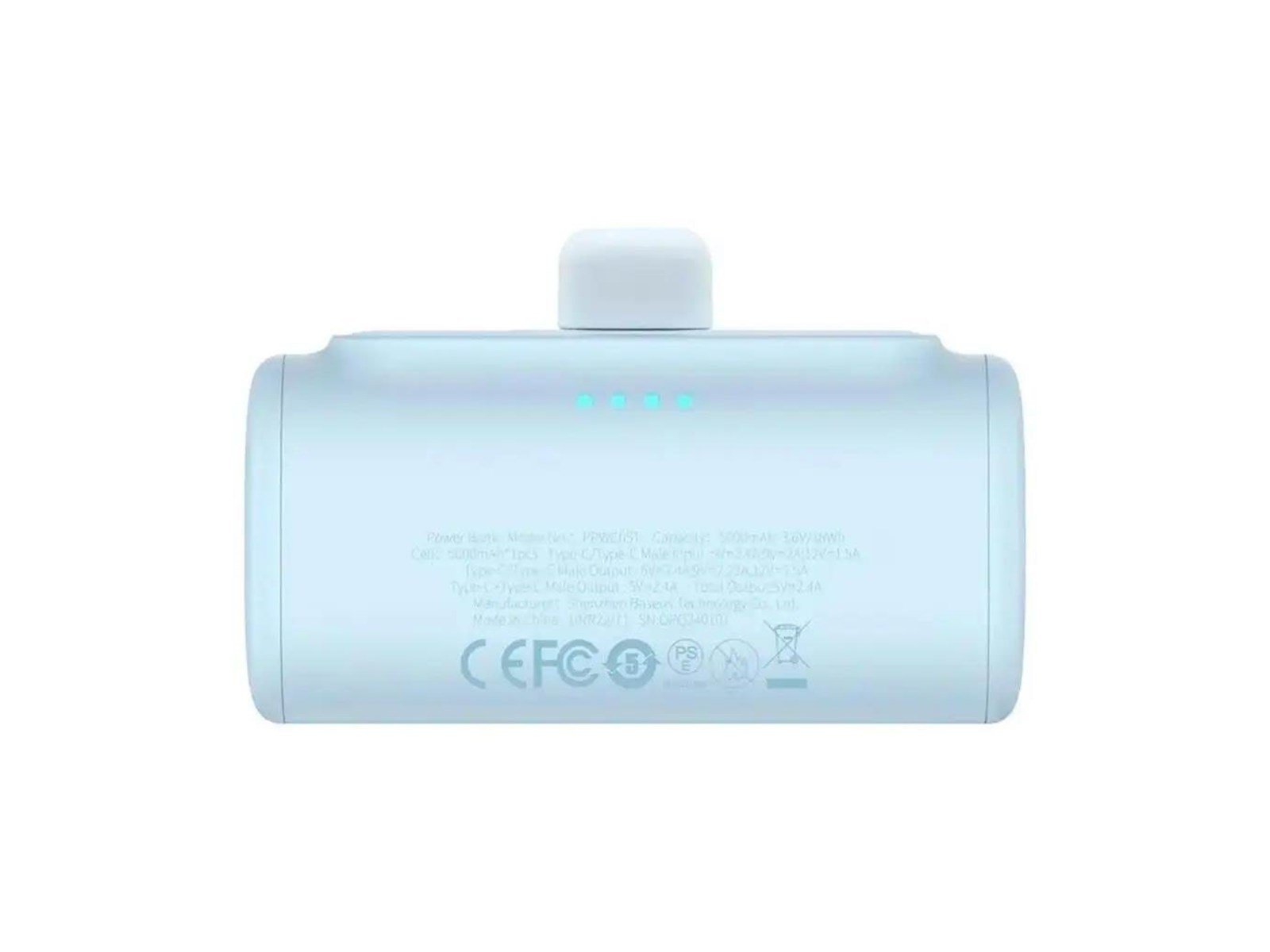 Baseus Powerbank Compact USB-C 5000mAh 20W (blue) Powerbank (Akku)