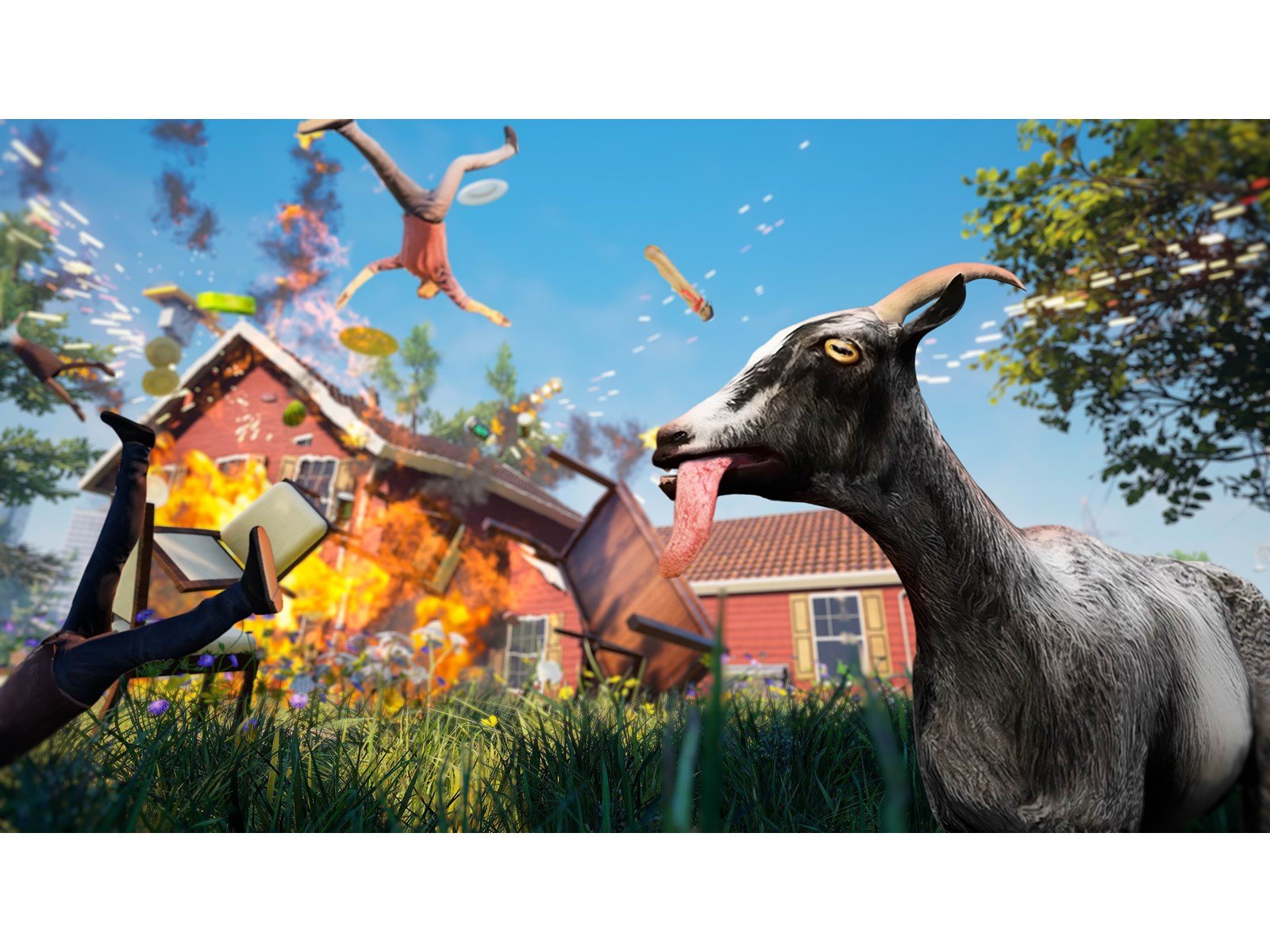 Goat Simulator: Remastered - Sony PlayStation 5 - Simulator - PEGI 12