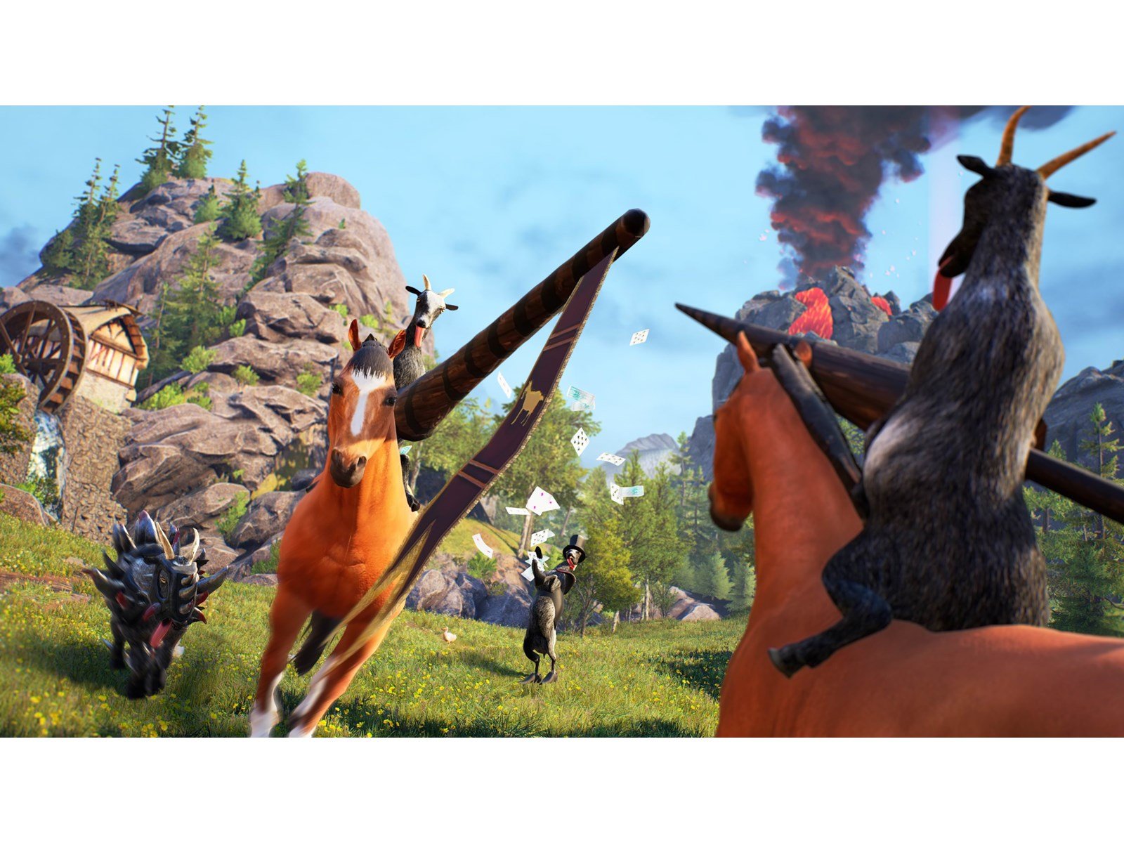 Goat Simulator: Remastered - Sony PlayStation 5 - Simulator - PEGI 12