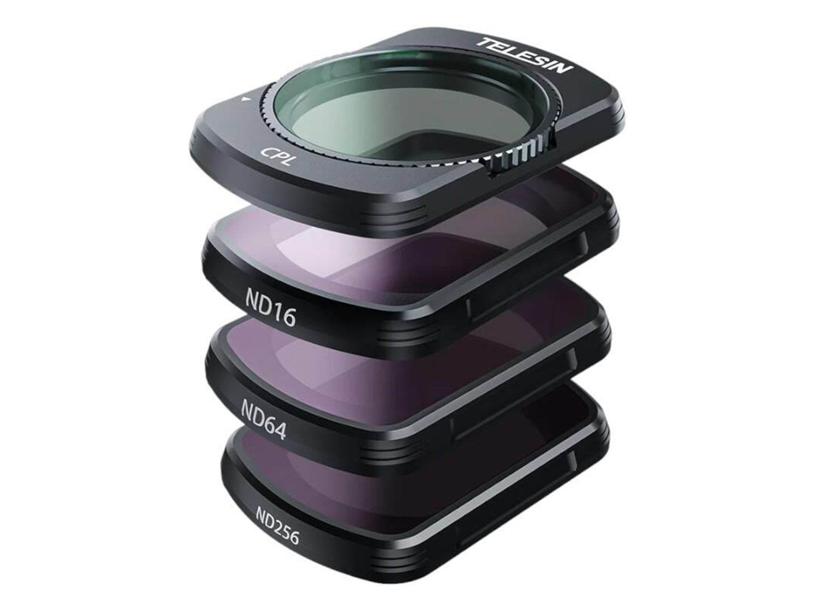 TELESIN CPL + ND16/64/256 filter set for DJI Osmo Pocket 3