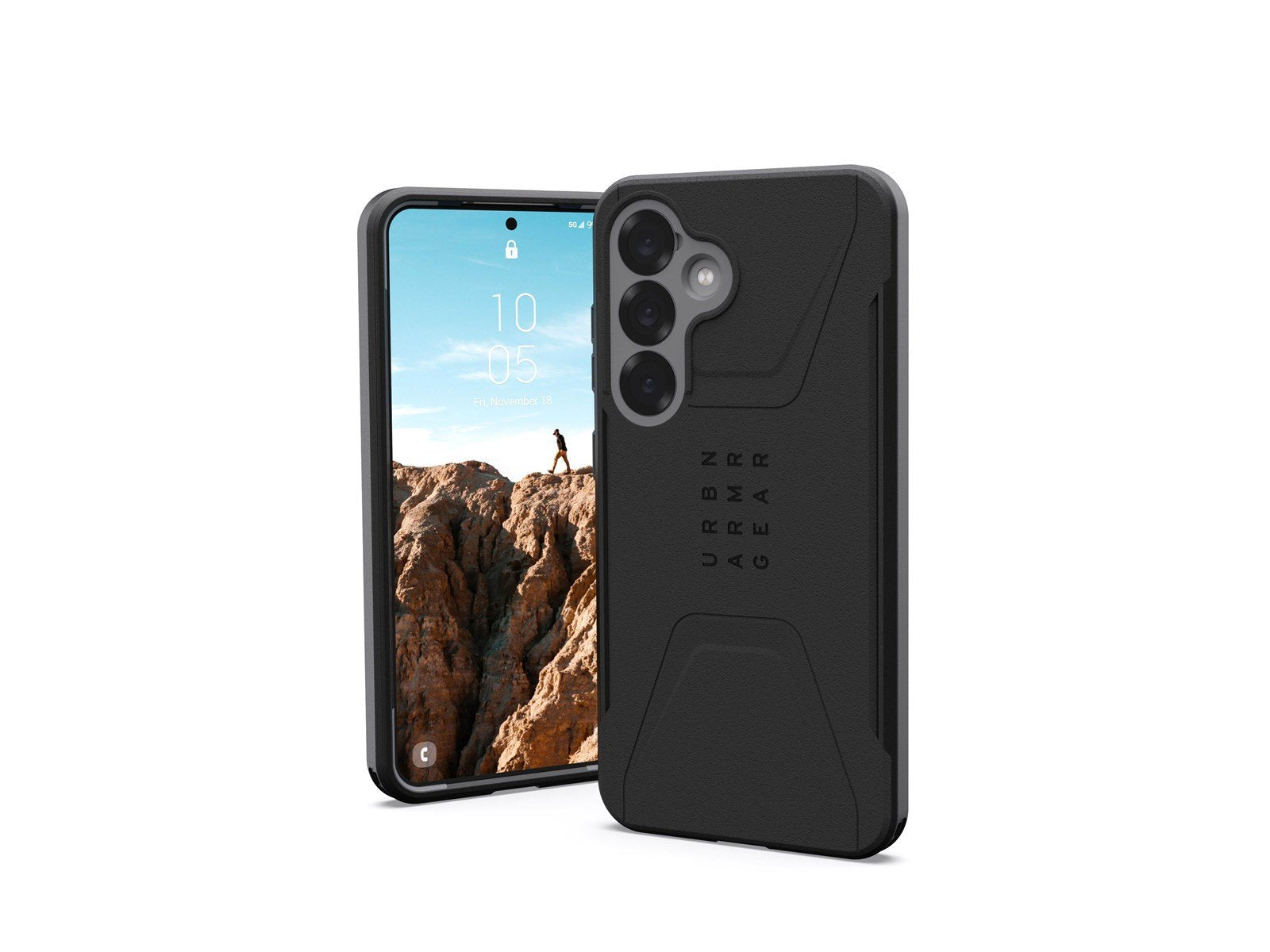 UAG Civilian Pro - Black - Samsung Galaxy S25