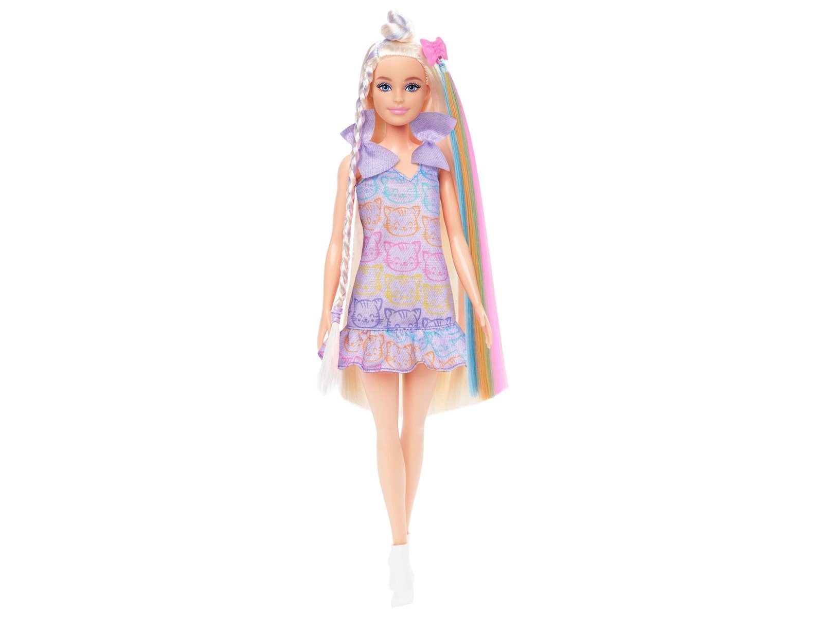 Barbie Fun & Fancy Doll & Accessories Blonde Fashion Doll With Extra-Long Hair & 2 Looks