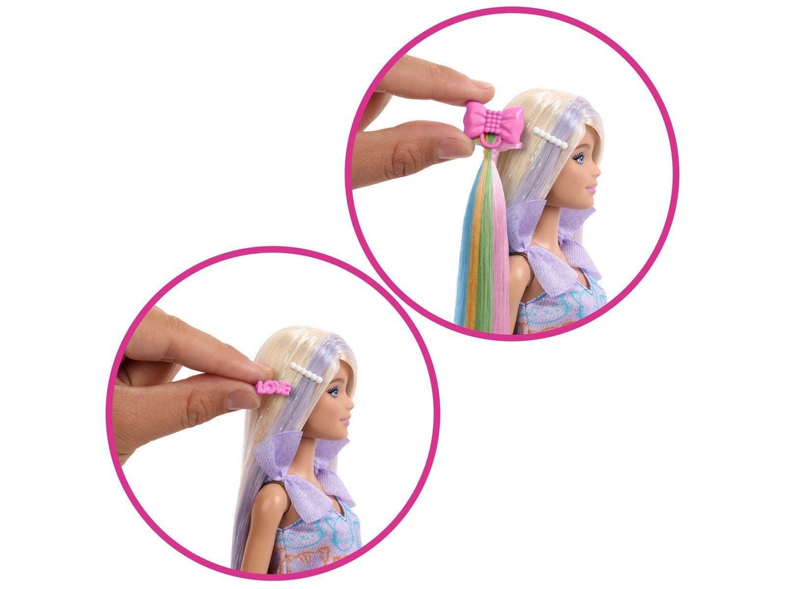 Barbie Fun & Fancy Doll & Accessories Blonde Fashion Doll With Extra-Long Hair & 2 Looks