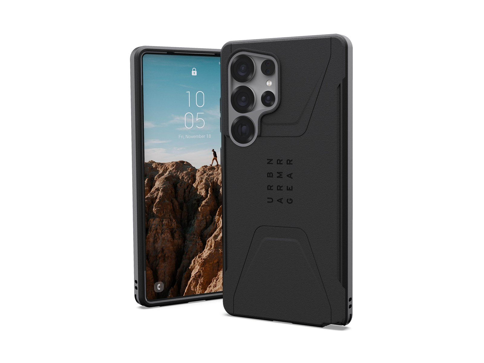 UAG Civilian Pro - Black - Samsung Galaxy S25 Ultra