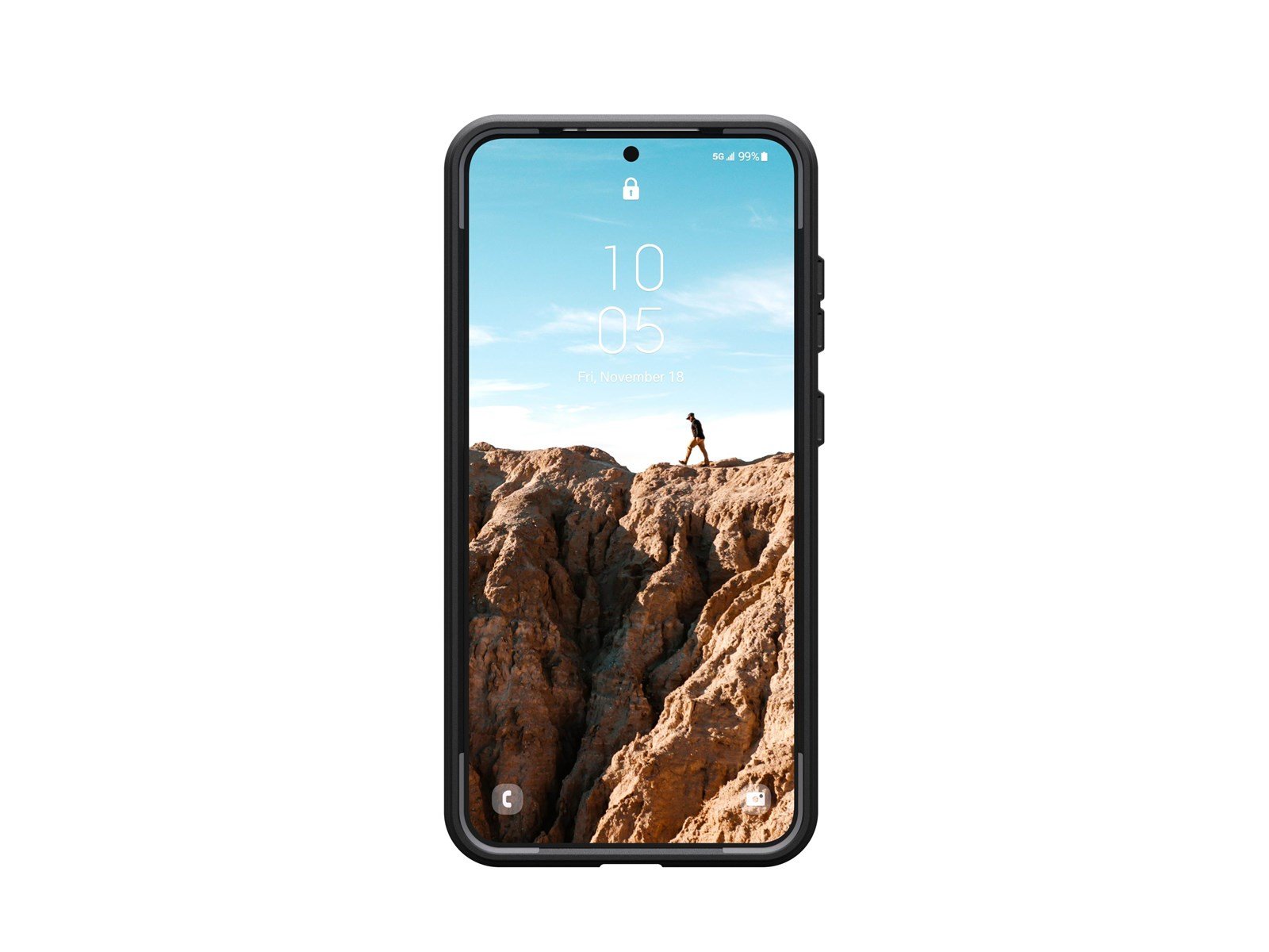 UAG Civilian Pro - Black - Samsung Galaxy S25
