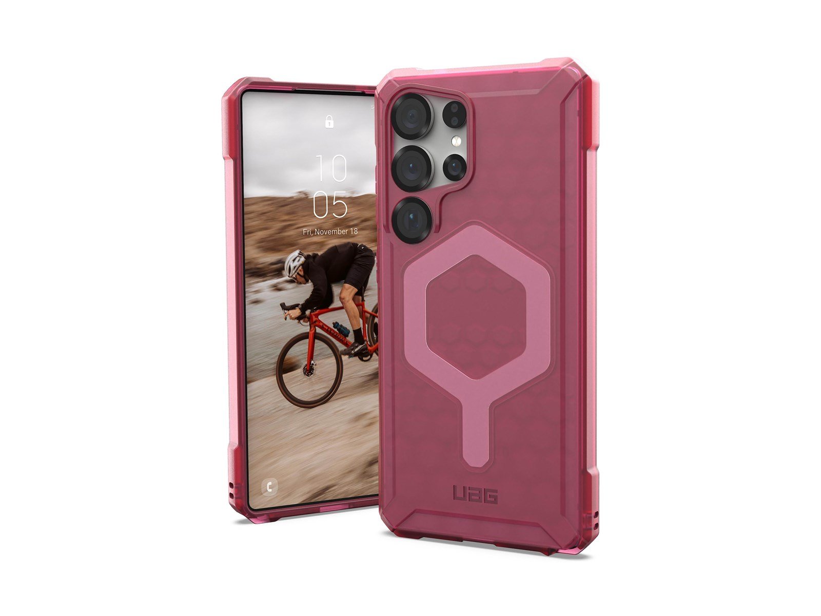 UAG Essential Armor w/ Magnet - Berry - Samsung Galaxy S25 Ultra