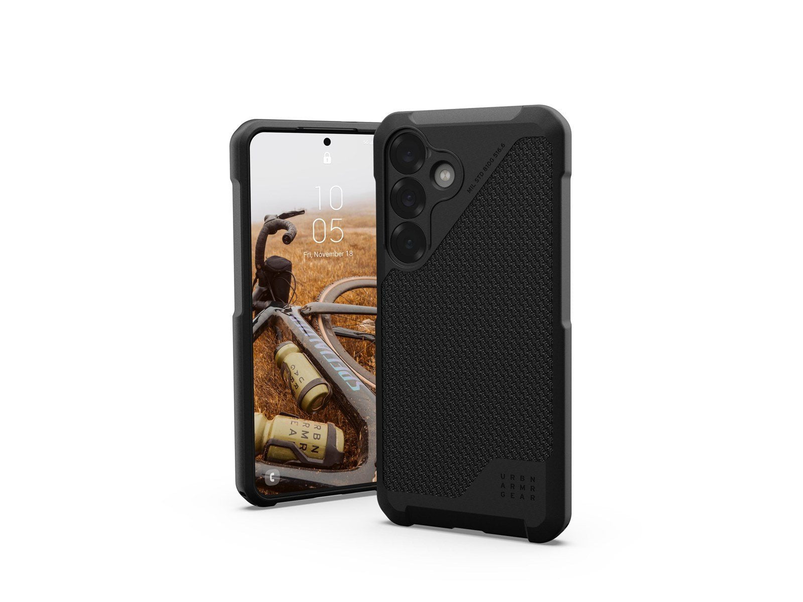 UAG Metropolis LT w/Magnet - Kevlar Black - Samsung Galaxy S25