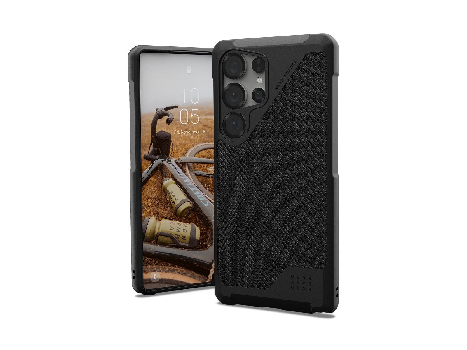 UAG Metropolis LT w/Magnet - Kevlar Black - Samsung Galaxy S25 Ultra