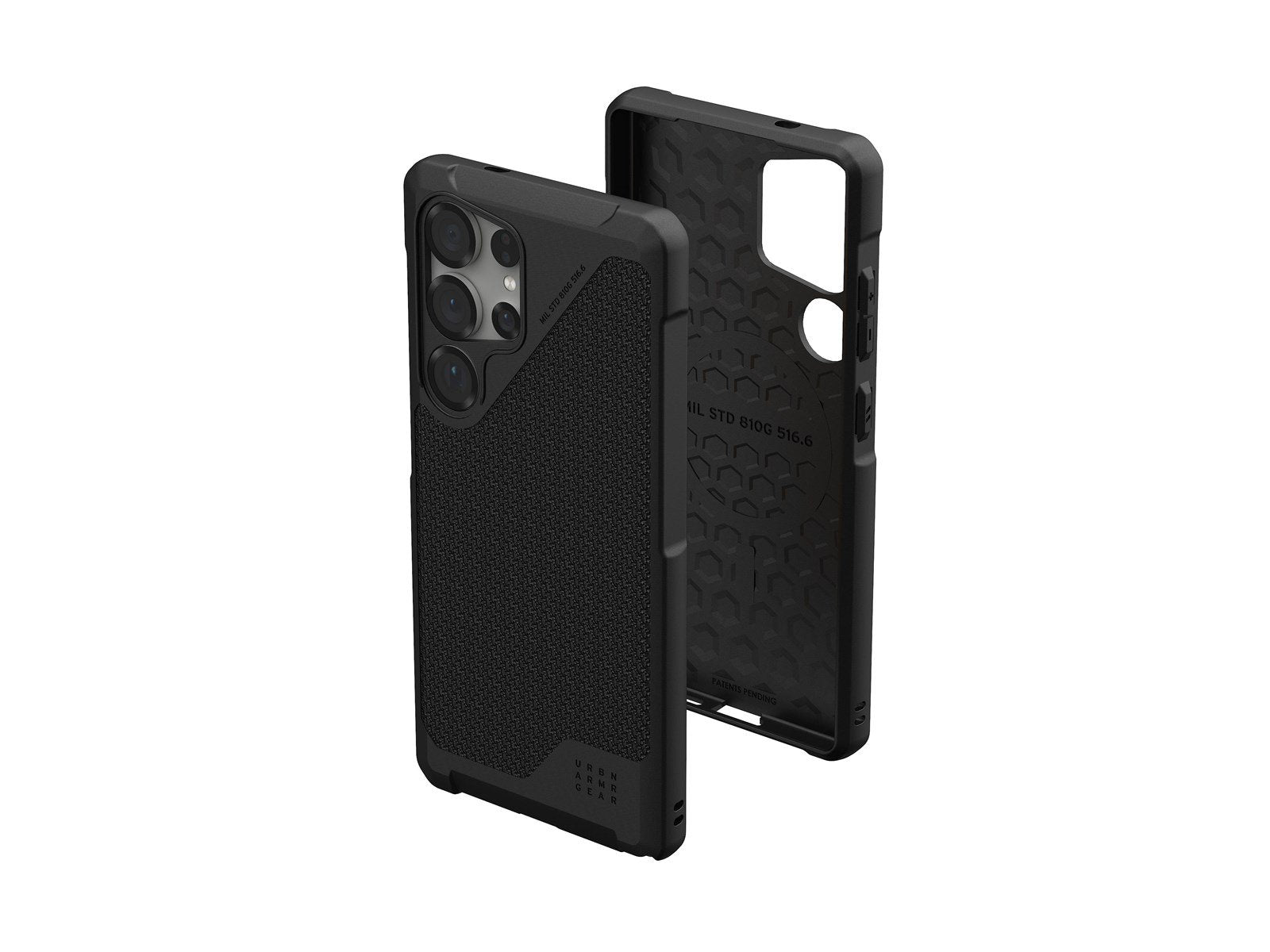 UAG Metropolis LT w/Magnet - Kevlar Black - Samsung Galaxy S25 Ultra