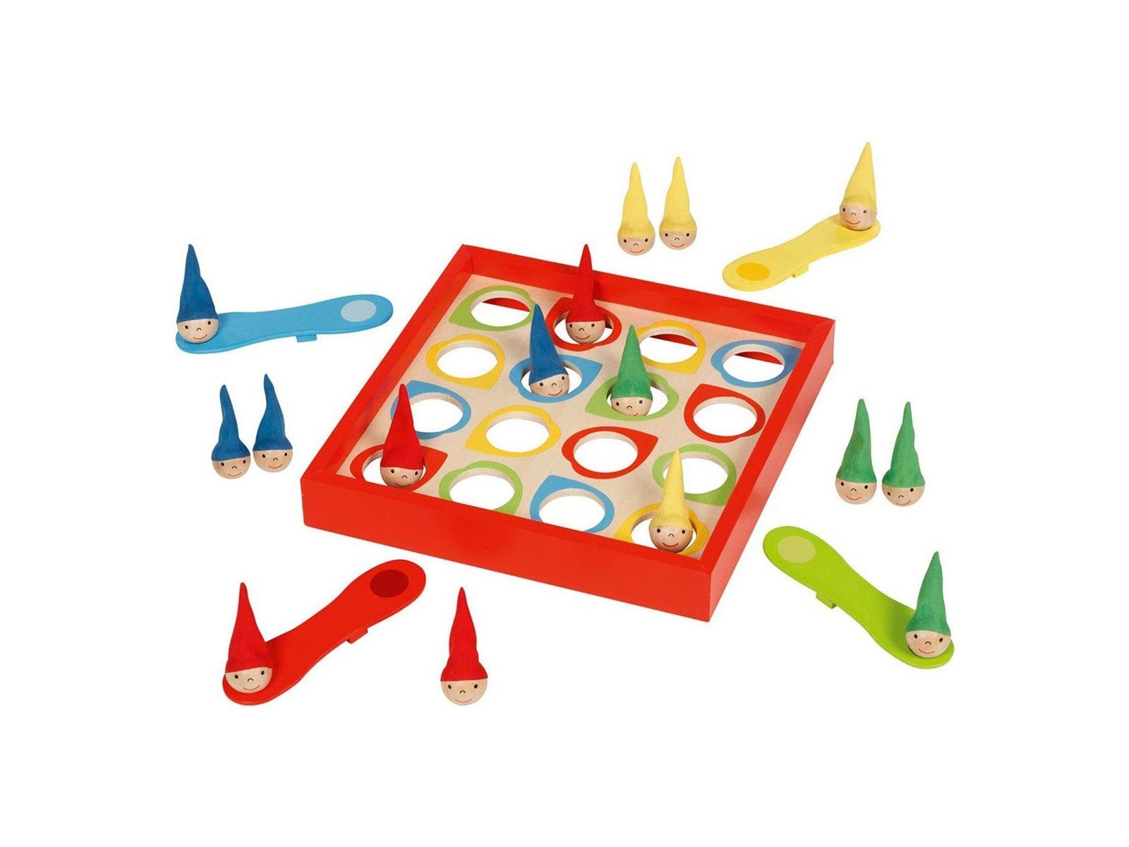 Goki - Wooden Game Flying Dwarfs