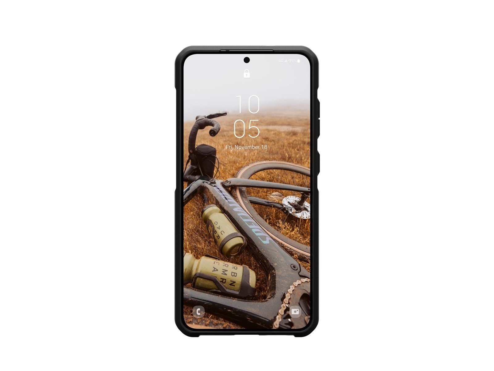 UAG Metropolis LT w/Magnet - Kevlar Black - Samsung Galaxy S25