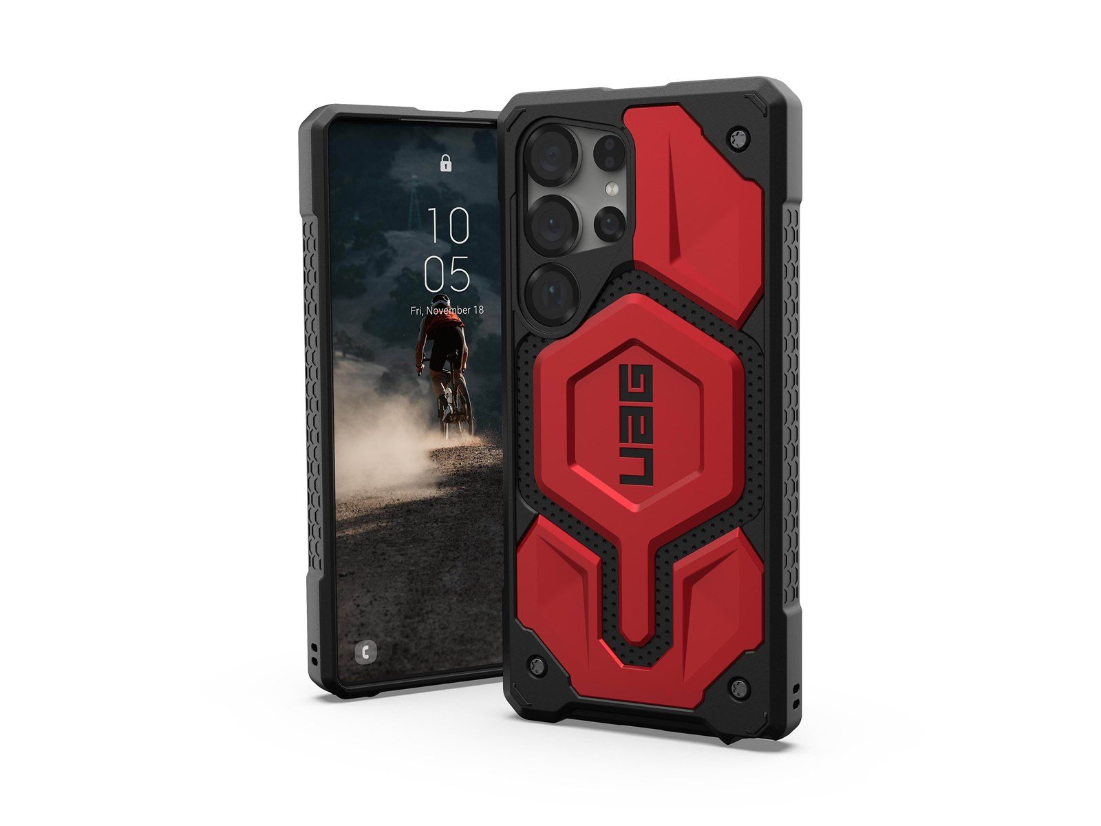 UAG Monarch Pro - Crimson - Samsung Galaxy S25 Ultra