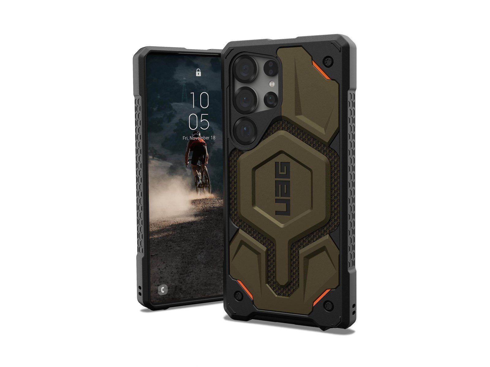 UAG Monarch Pro - Kevlar Element Green - Samsung Galaxy S25 Ultra