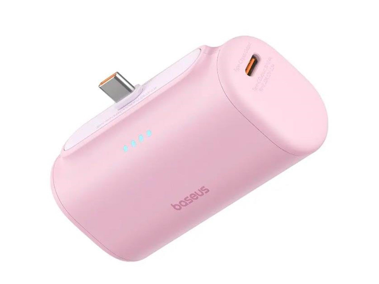 Baseus Powerbank Compact USB-C 5000mAh 20W (pink) Powerbank (Akku)